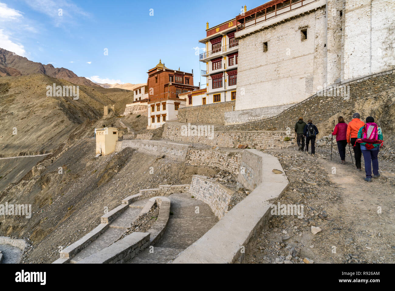 Szenen aus dem Trekking in Ladakh, Nordindien Stockfoto