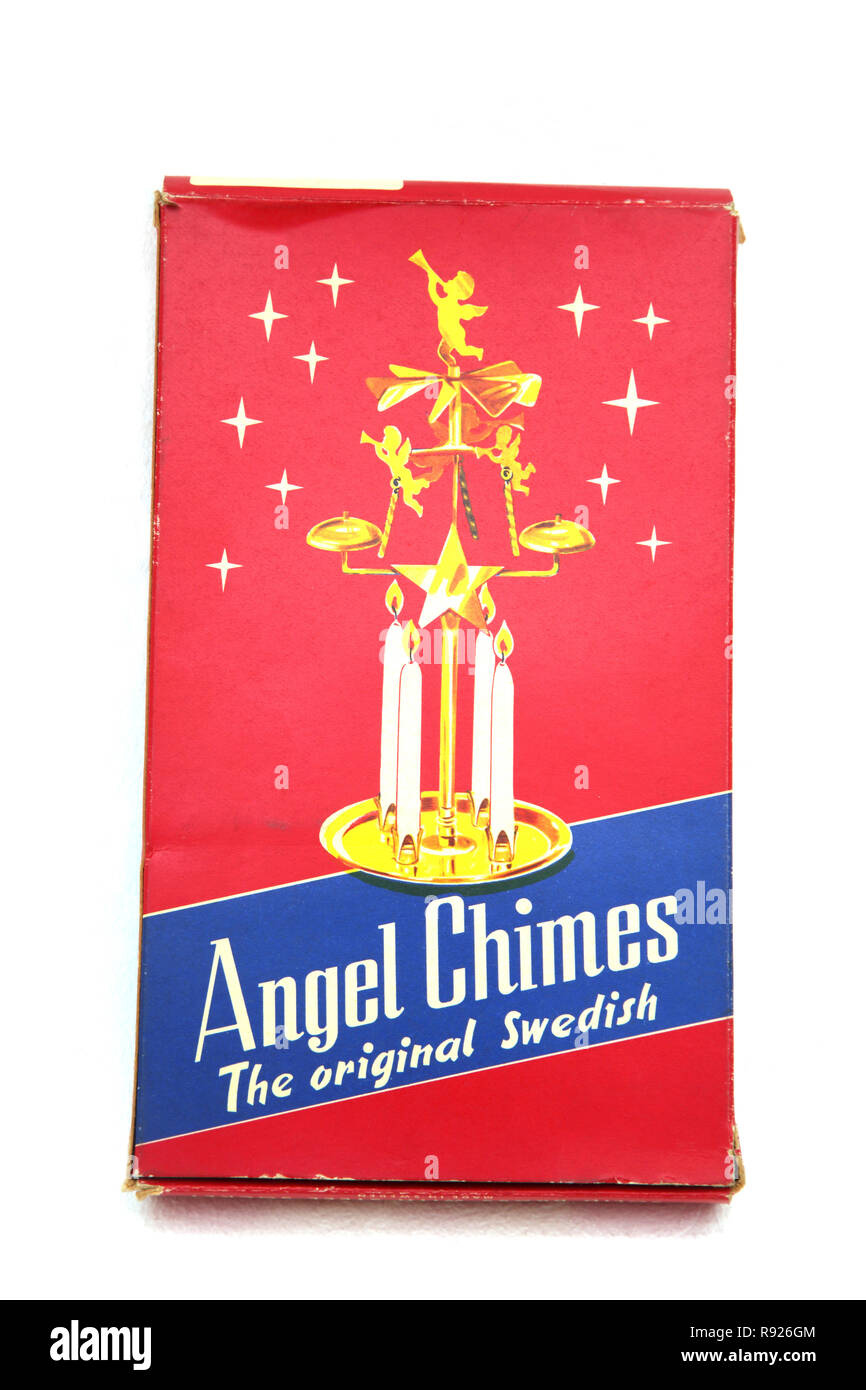 Vintage schwedische Engel Glockenspiel Stockfoto