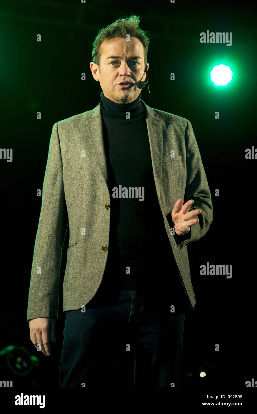 Schottischen Stadt Perth hosts Die 2018 Weihnachtsbeleuchtung