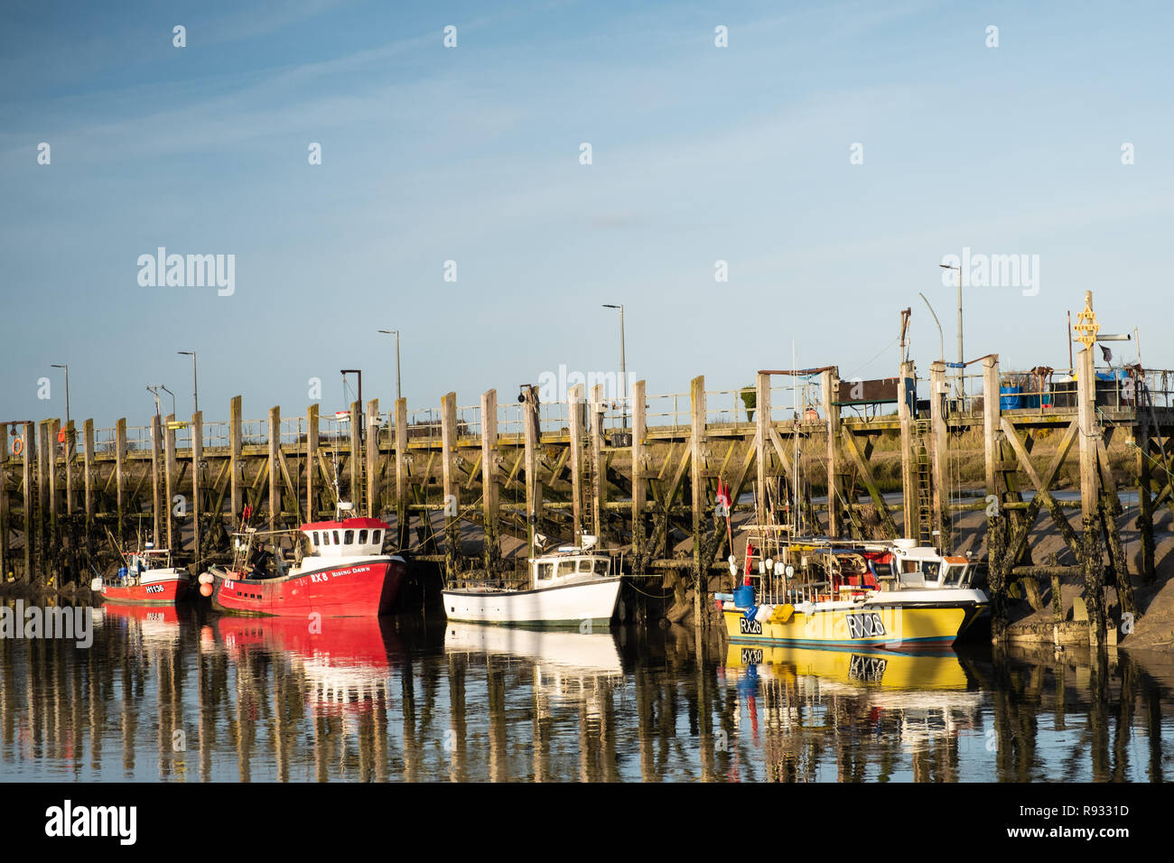 Roggen Hafen, East Sussex Stockfoto