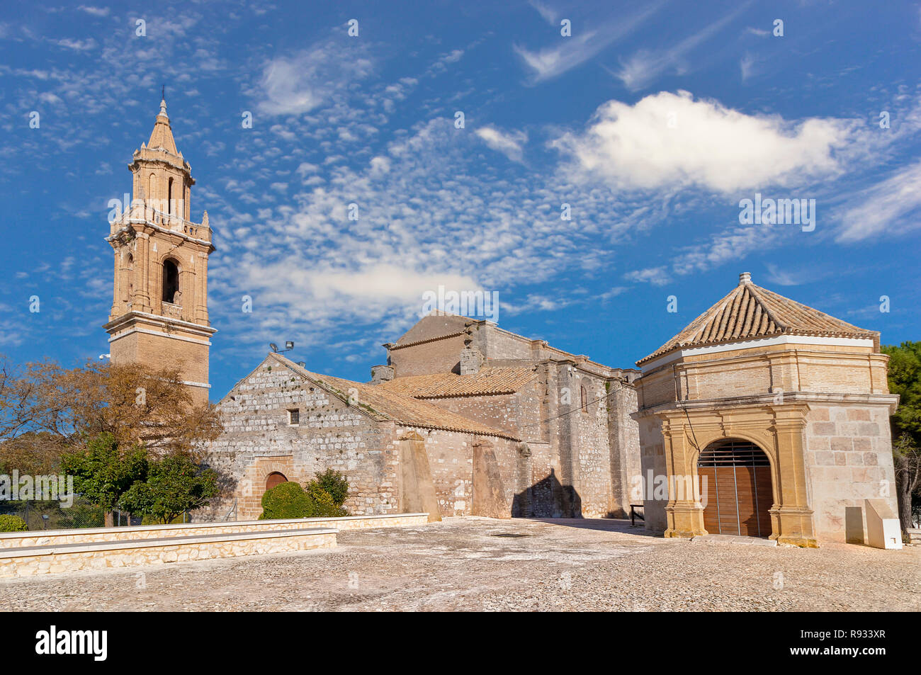 Kirche von Santa Maria Maggiore in Estepa, Andalusien Stockfoto