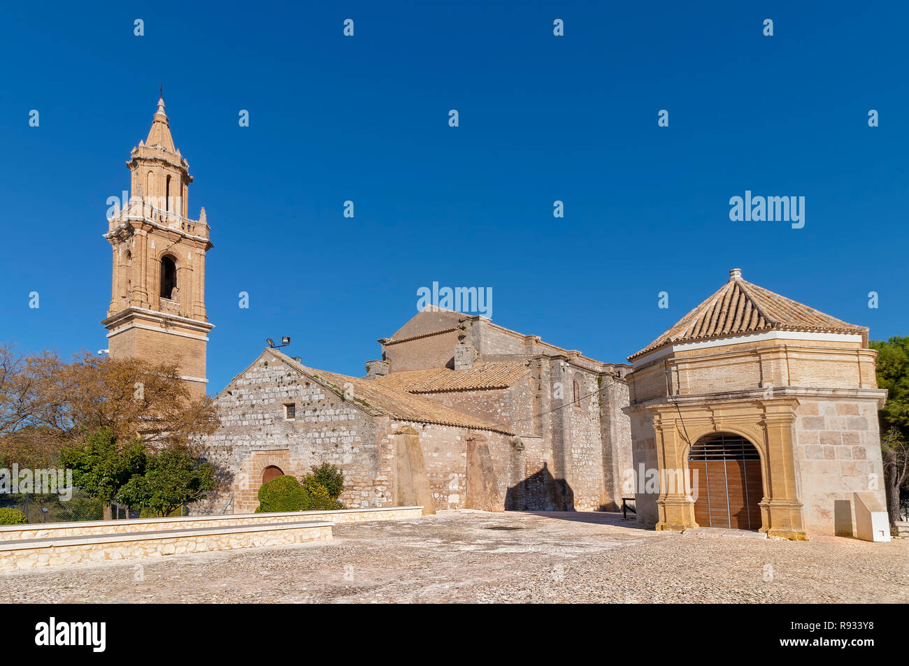 Kirche von Santa Maria Maggiore in Estepa, Andalusien Stockfoto