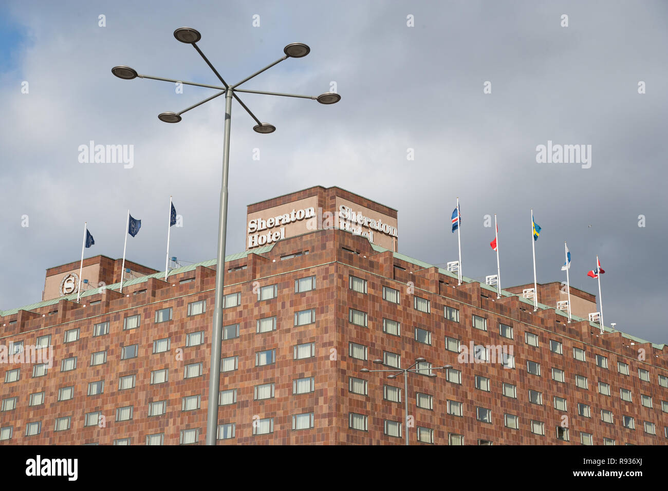 Sheraton Stockholm Hotel tegelbacken (Schweden) Stockfoto