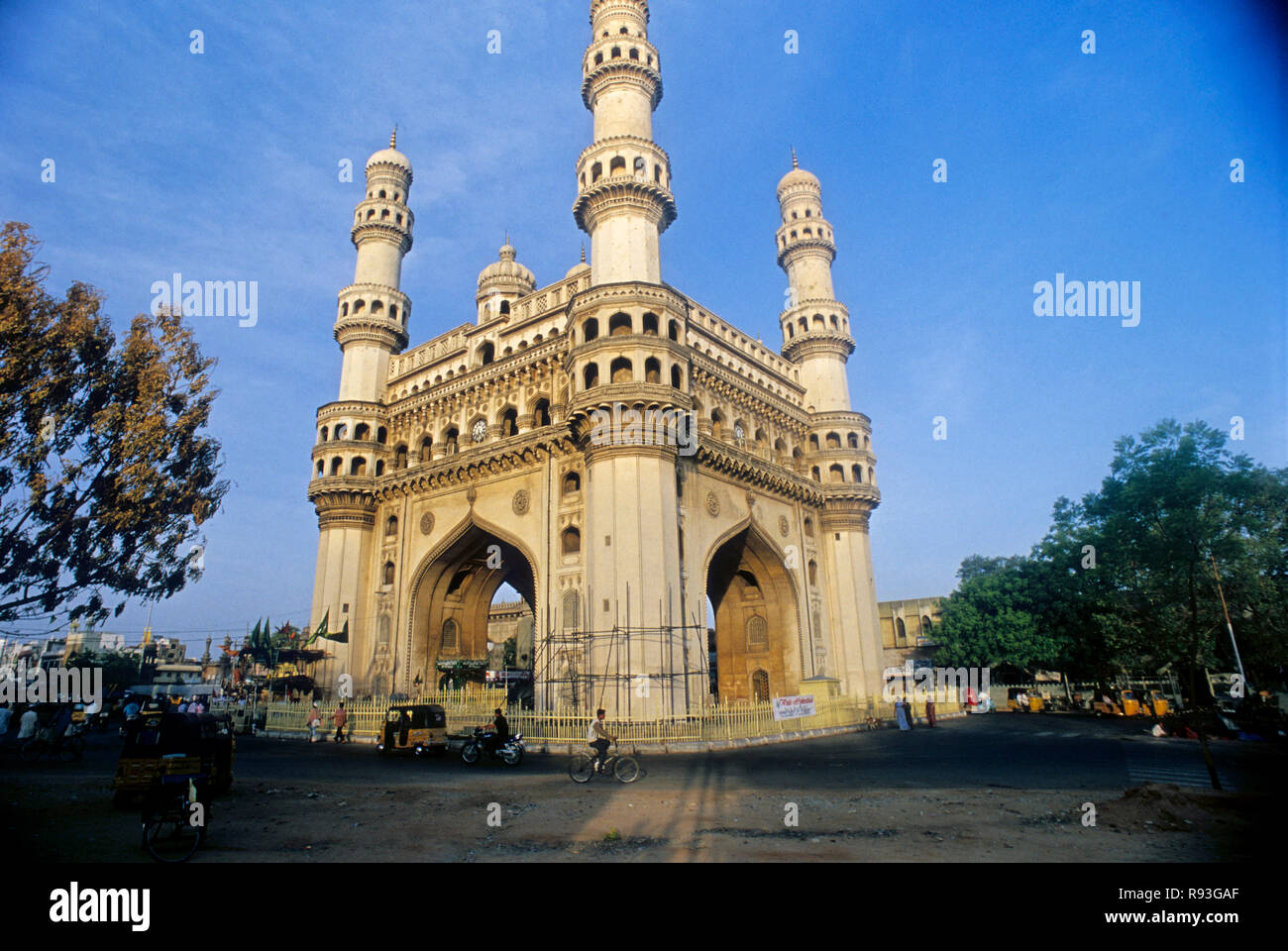 Charminar, Hyderabad, Andhra Pradesh, Indien Stockfoto