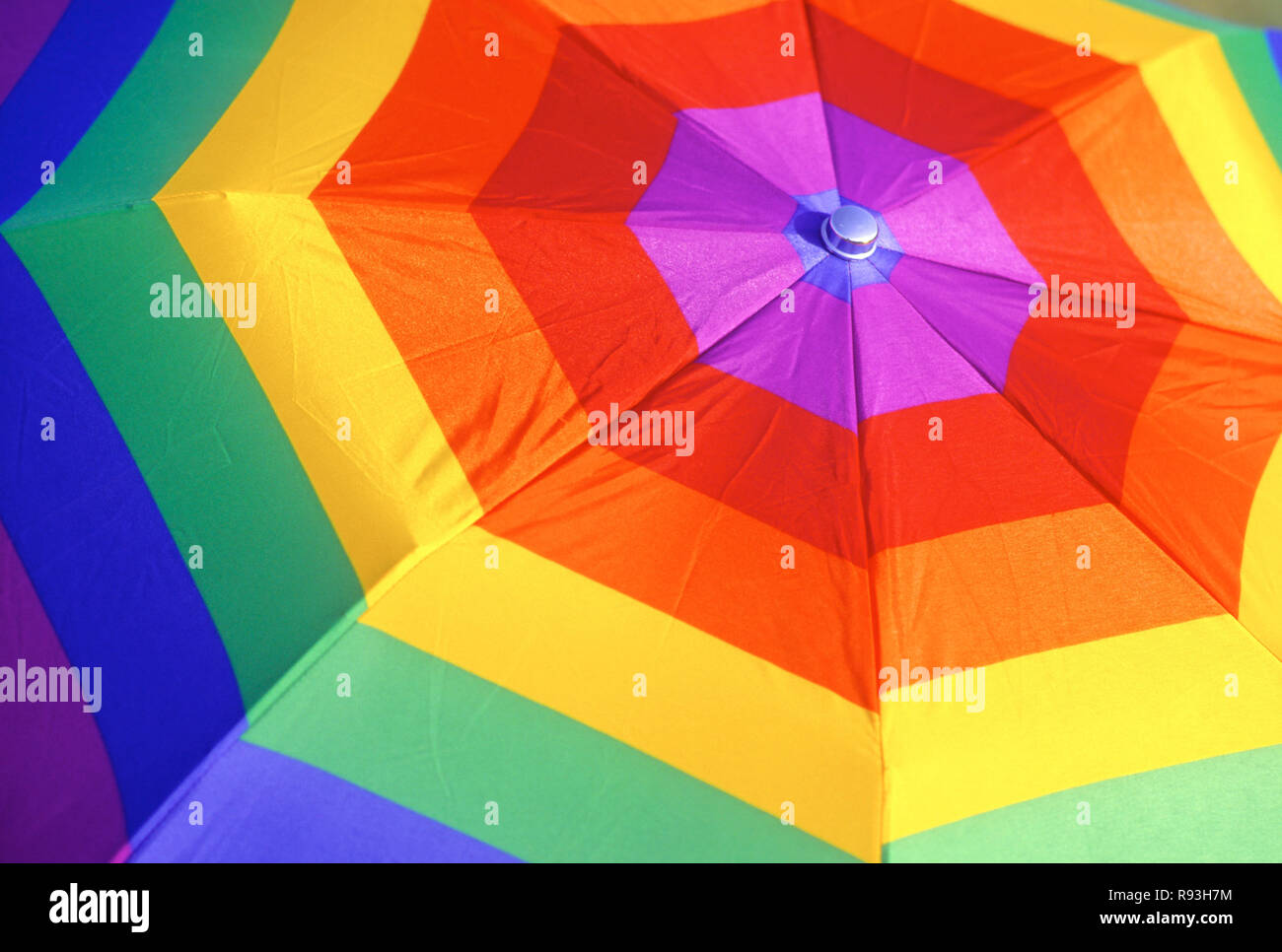 Bunten Regenschirm Stockfoto
