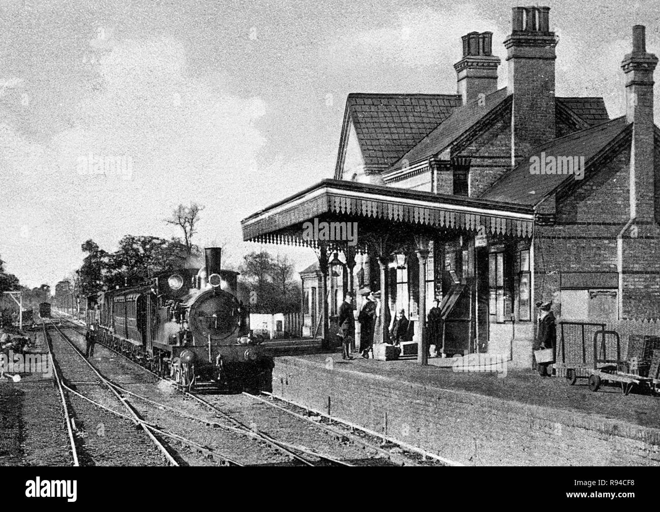 Stoke Fähre Bahnhof Stockfoto