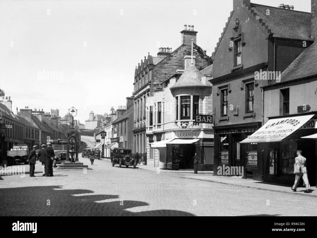Das Kreuz, Stranraer Stockfoto