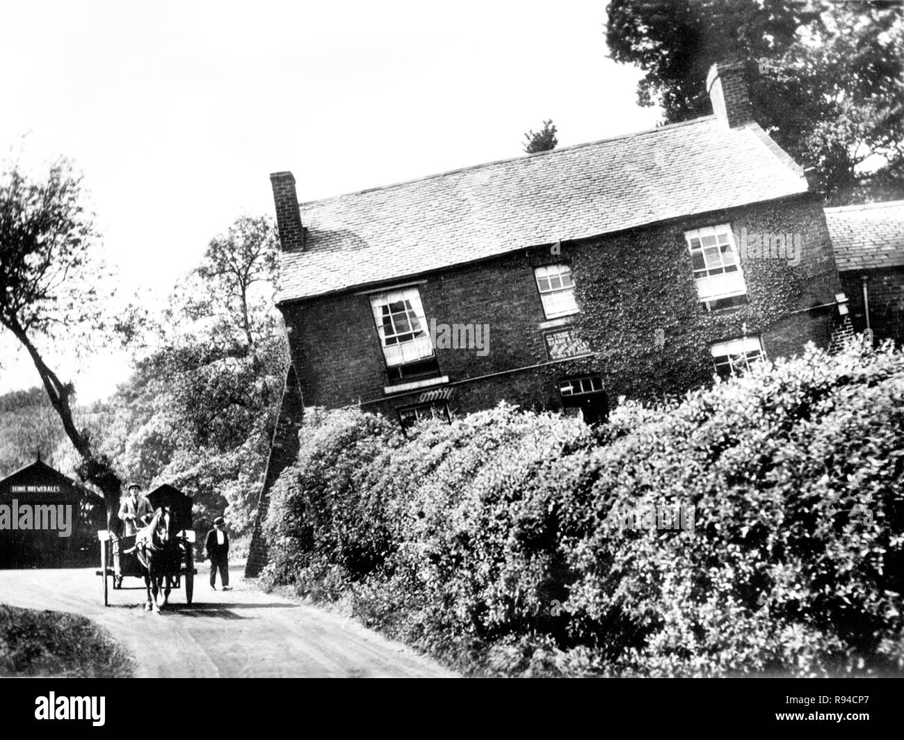 Crooked House, Himley Stockfoto