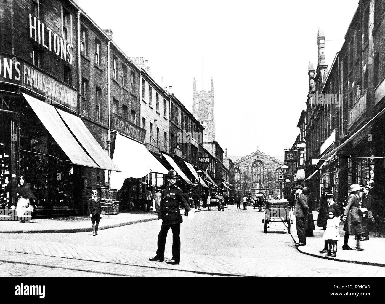 Cross Church Street, Huddersfield Stockfoto