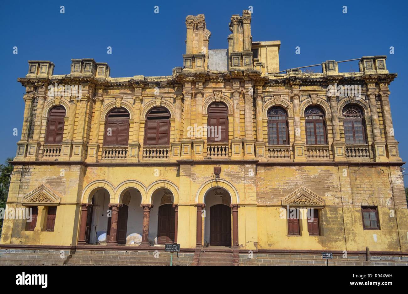 Sharad Baug Palace/Museum-Bhuj - Gujarat/Indien Stockfoto