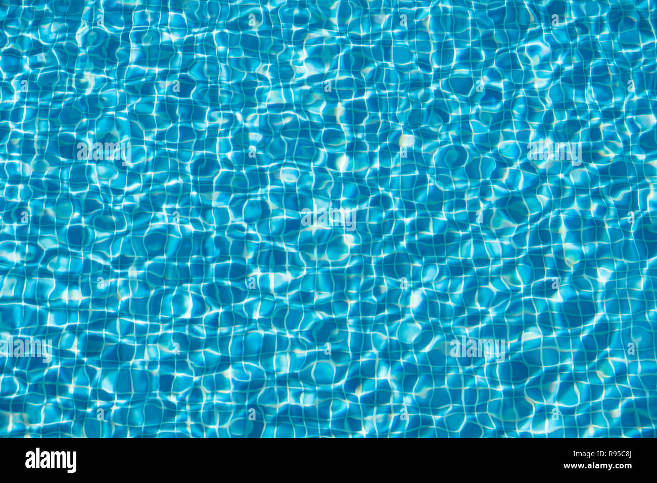 Schwimmbad Wasser Hintergrund-abstrakten pool Wasser - Stockfoto