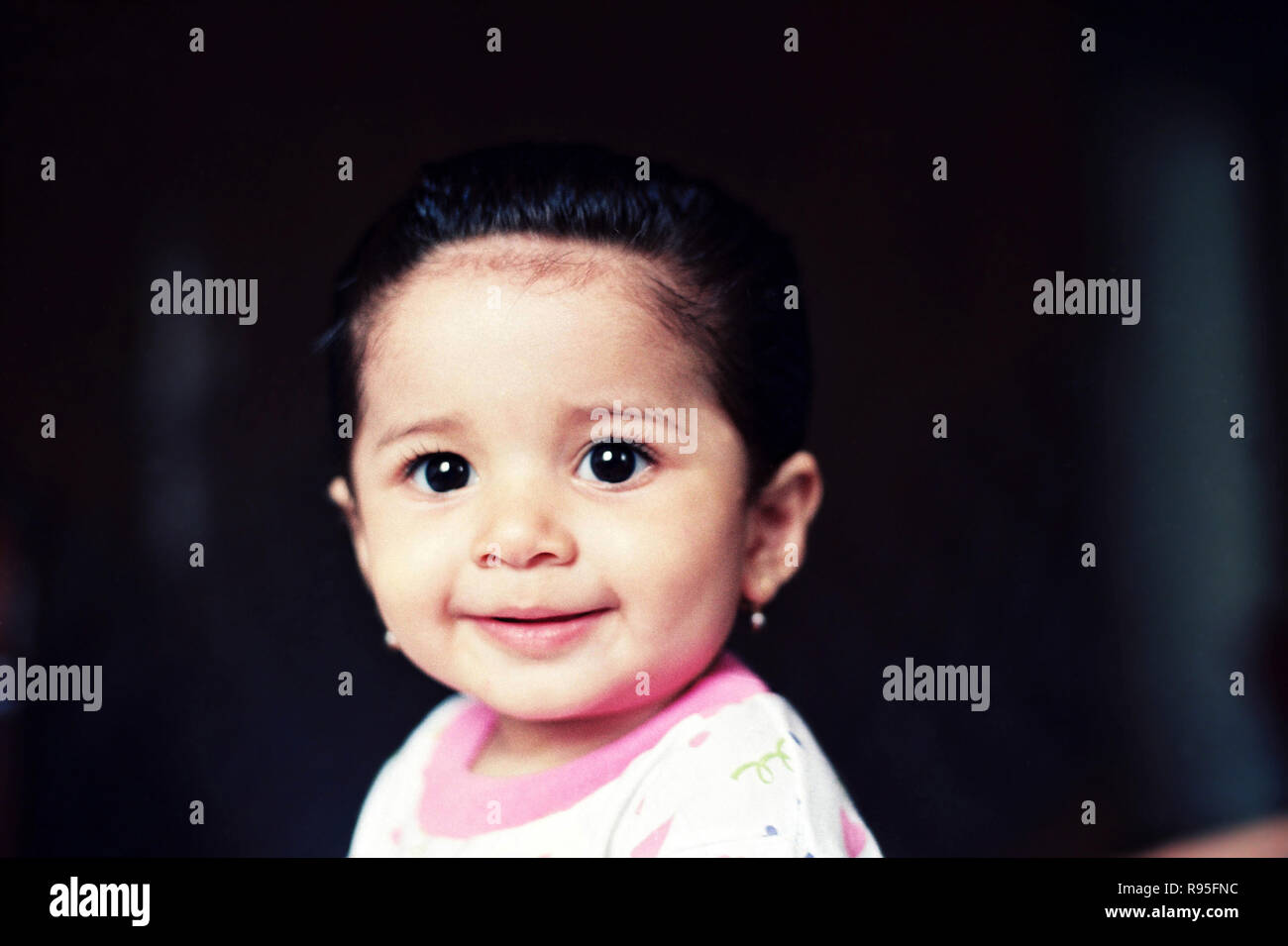Baby Mädchen Kinderporträt Stockfoto