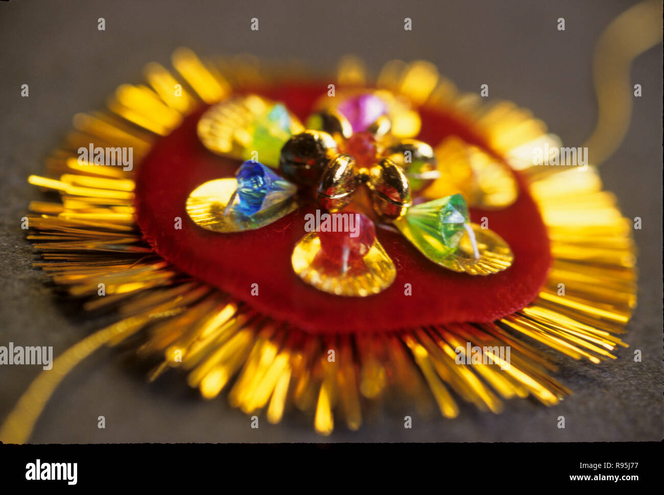 Auf Rakshabandhan Rakhi Festival Indien Stockfoto