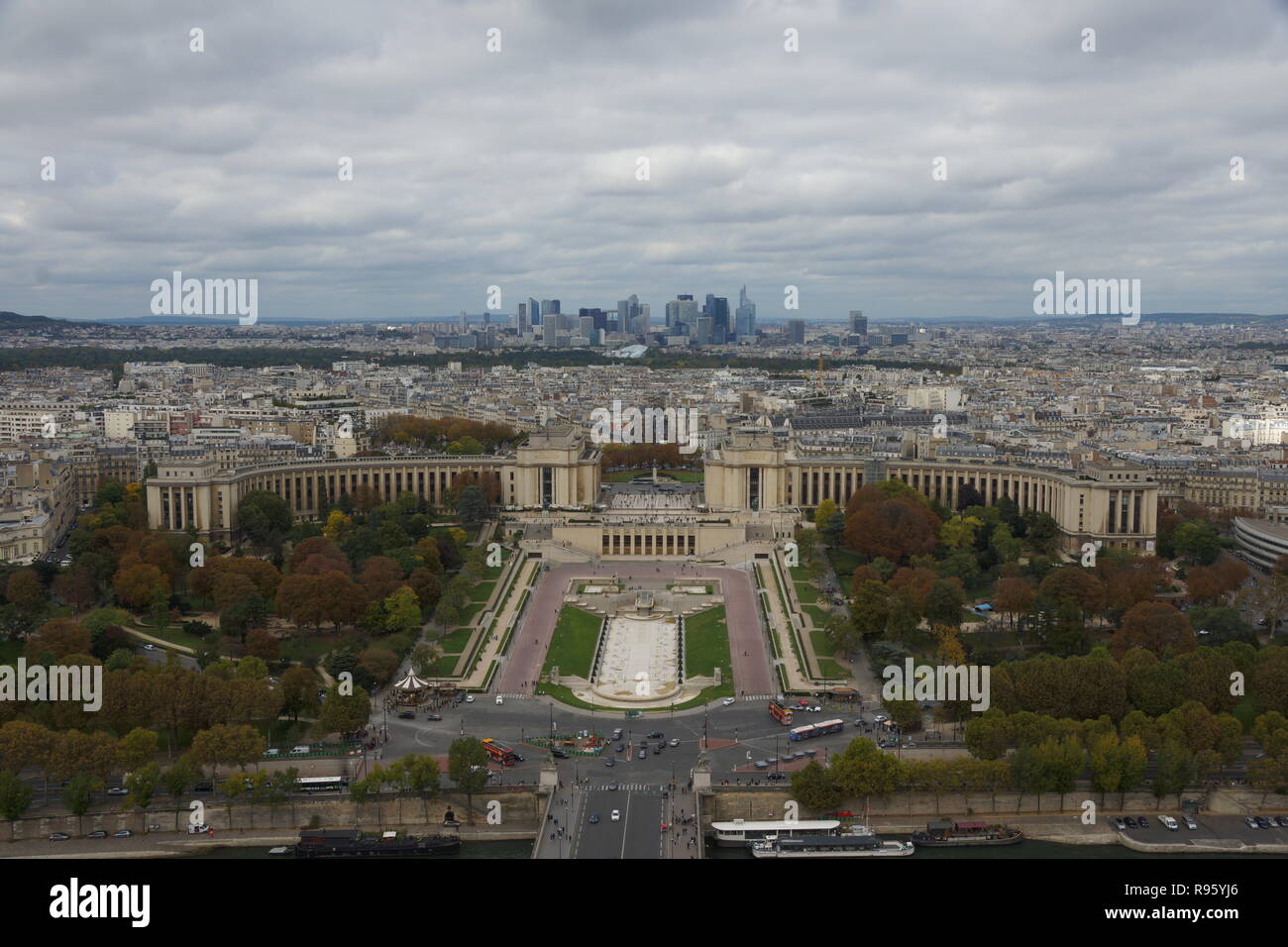 Paris im Herbst Stockfoto