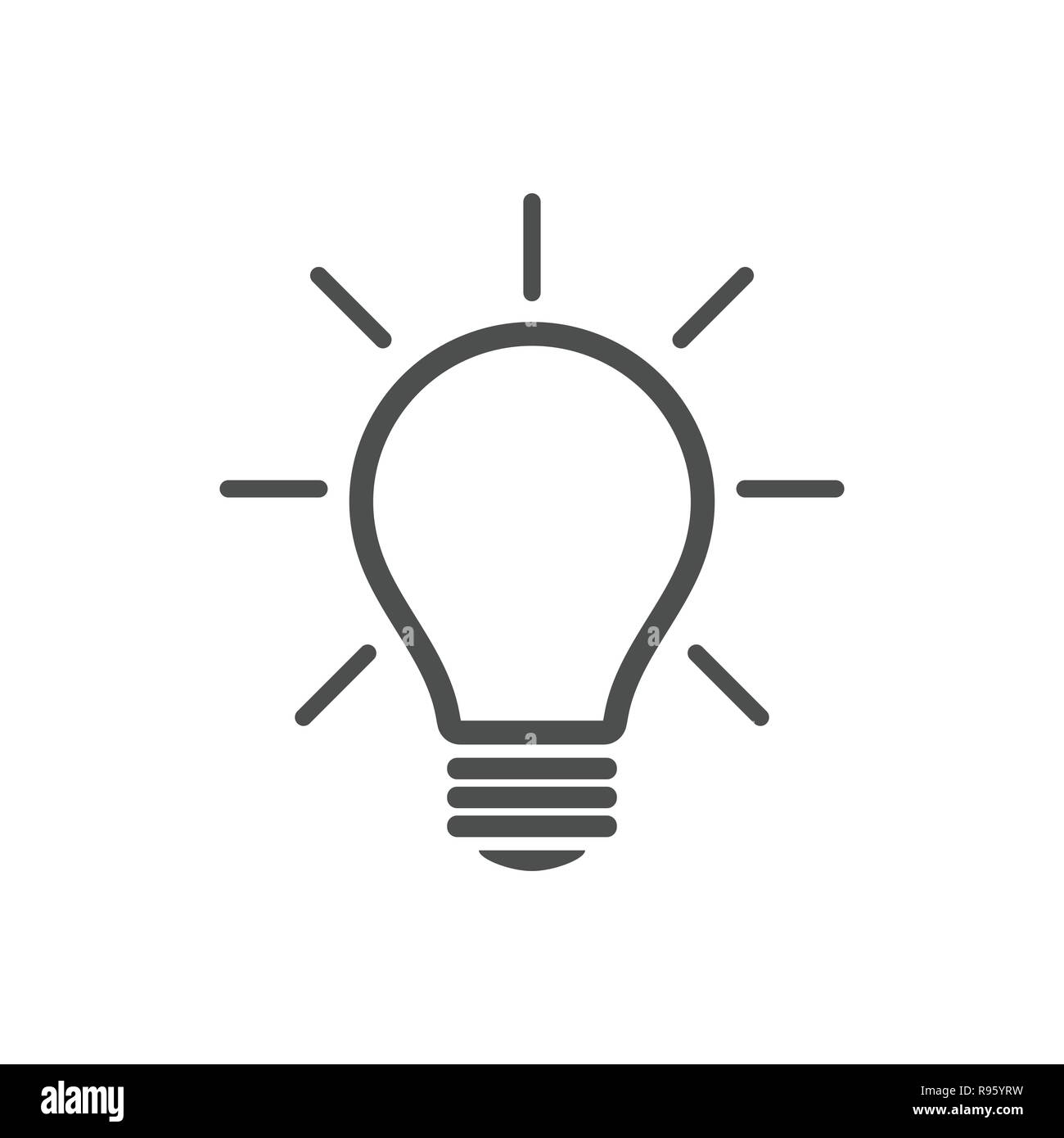 Idee, Glühbirne, Bildung Stock Vektor