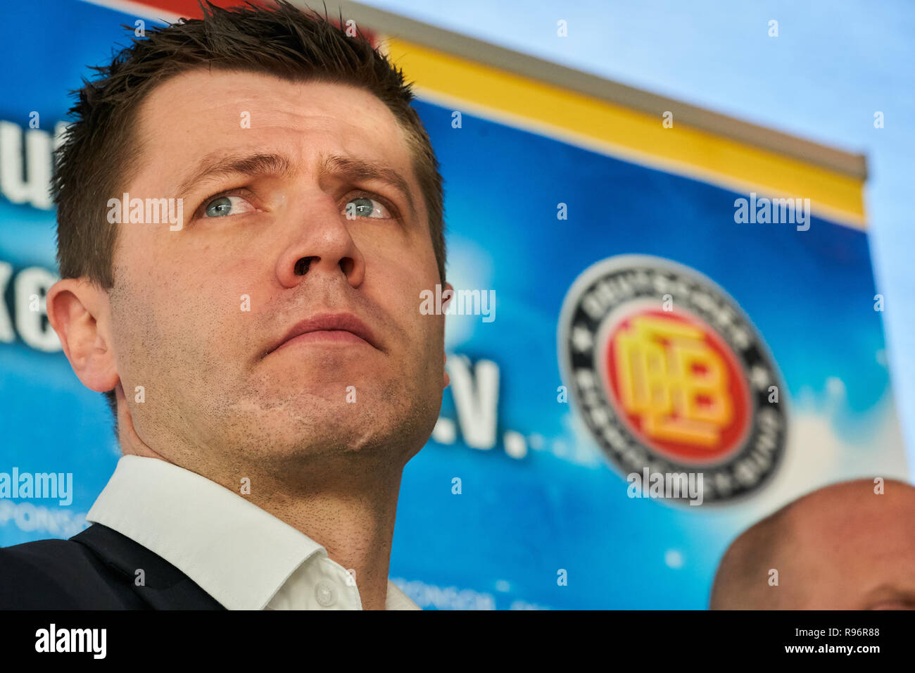 München, Deutschland. 19 Dez, 2018. Stefan Schaidnagel, DEB-Sportdirektor, Manager, halbe Größe, Porträt, München, Deutschland, 20. Dezember 2018, Saison 2018/2019, Kredit: Peter Schatz/Alamy leben Nachrichten Stockfoto