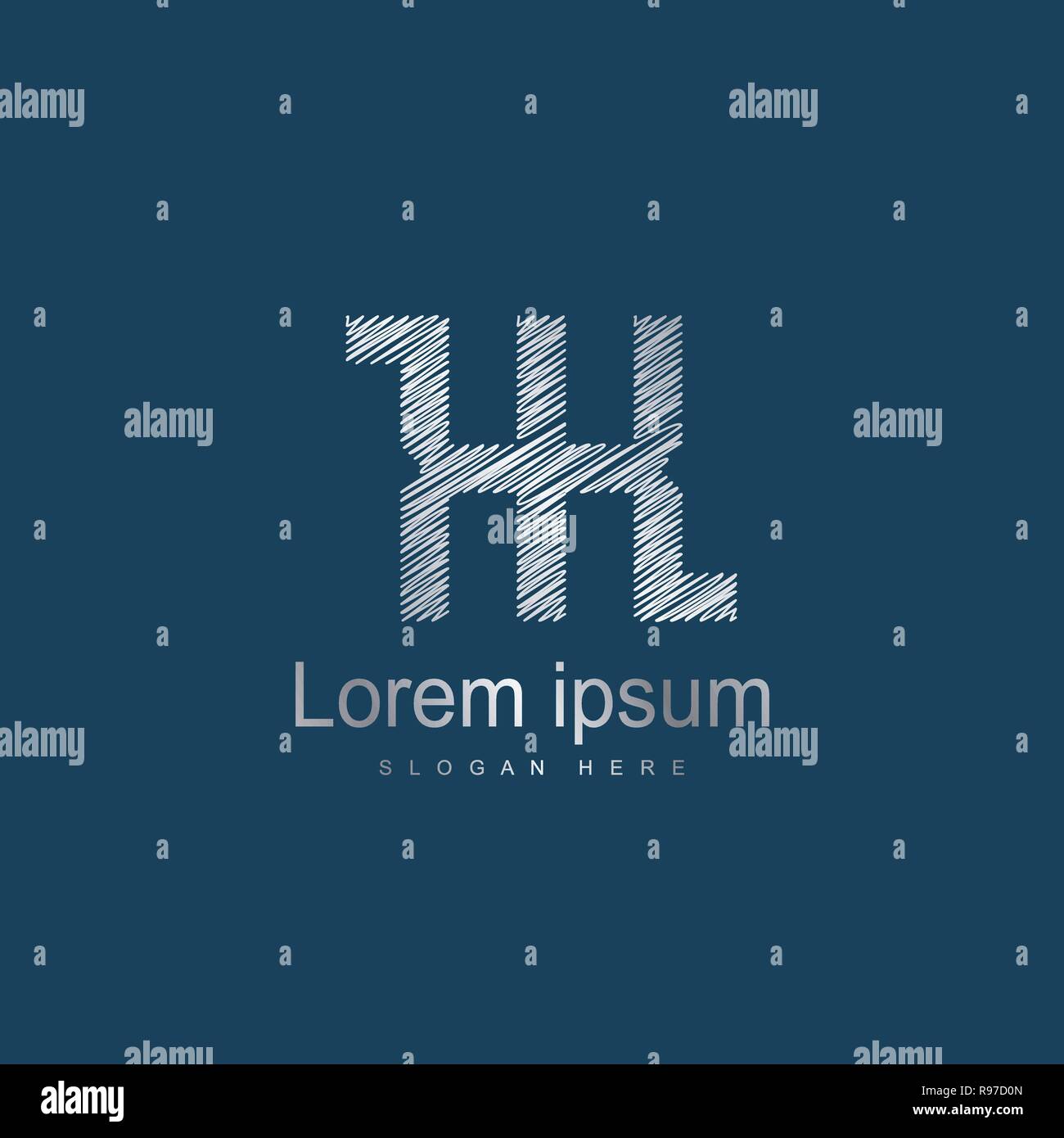 Initial KK Logo Vorlage Vektor Design. Abstrakte Buchstaben Logo Design Stock Vektor