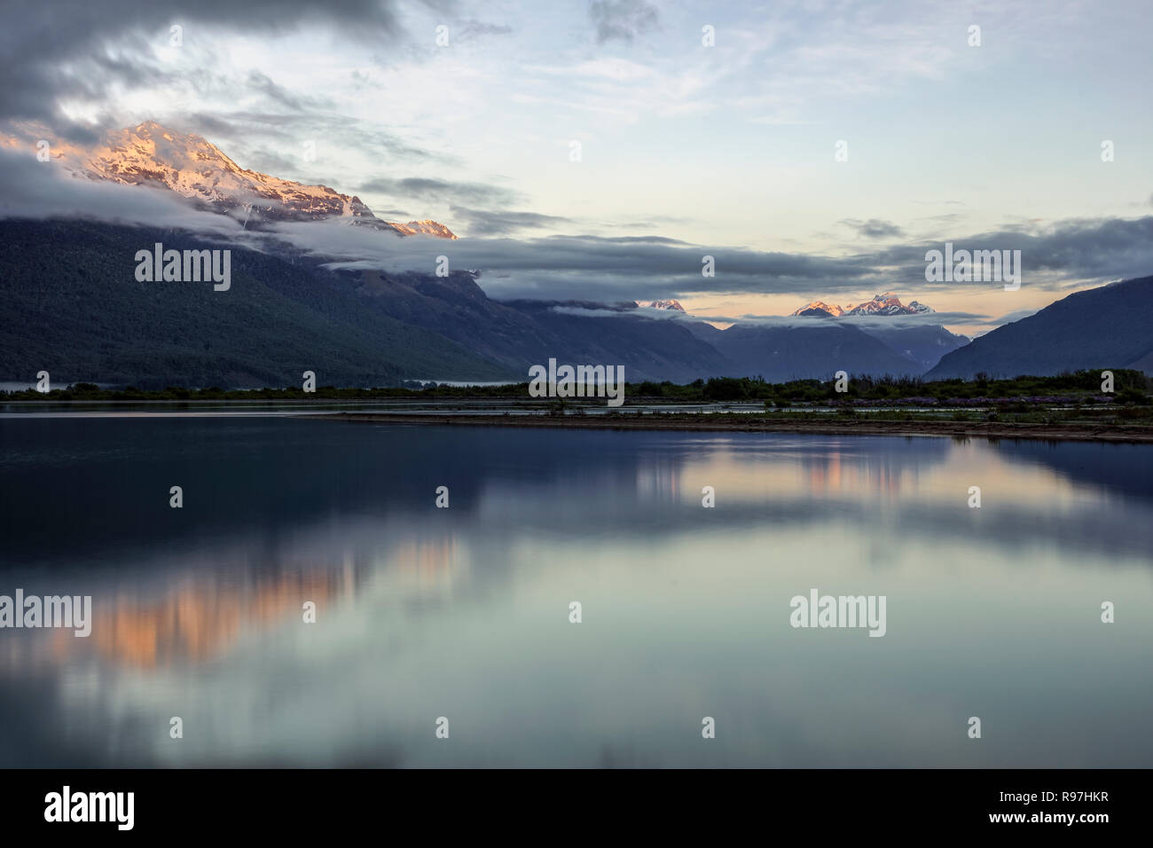 Glenorchy, Lake Wakatipu und Otaga, Südinsel, Neuseeland Stockfoto