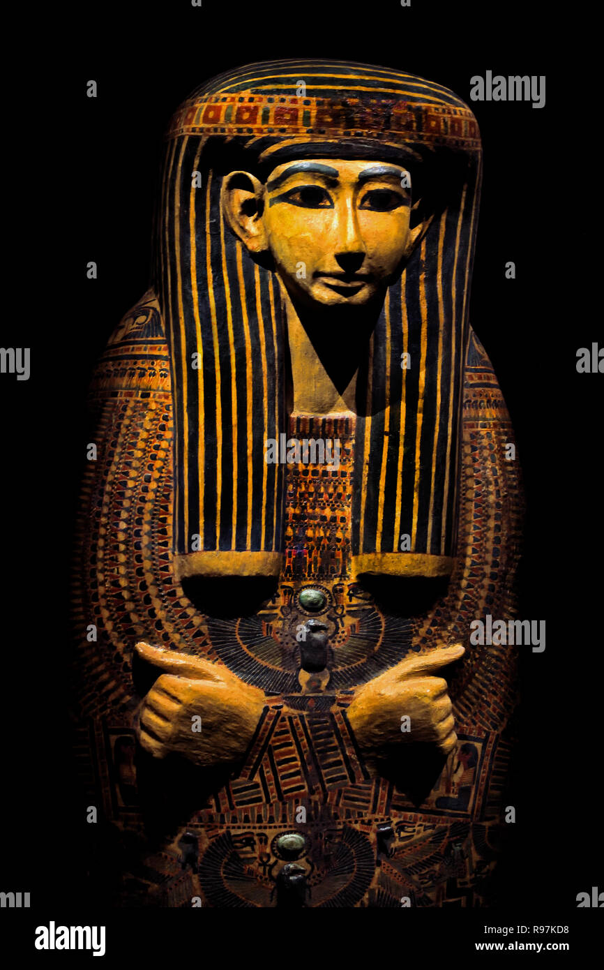Mama Brust von Amon Priester, Theben, Bab El Gasus, 22. Dynastie ca 950 v. Chr. Ägypten, Ägyptische. Stockfoto
