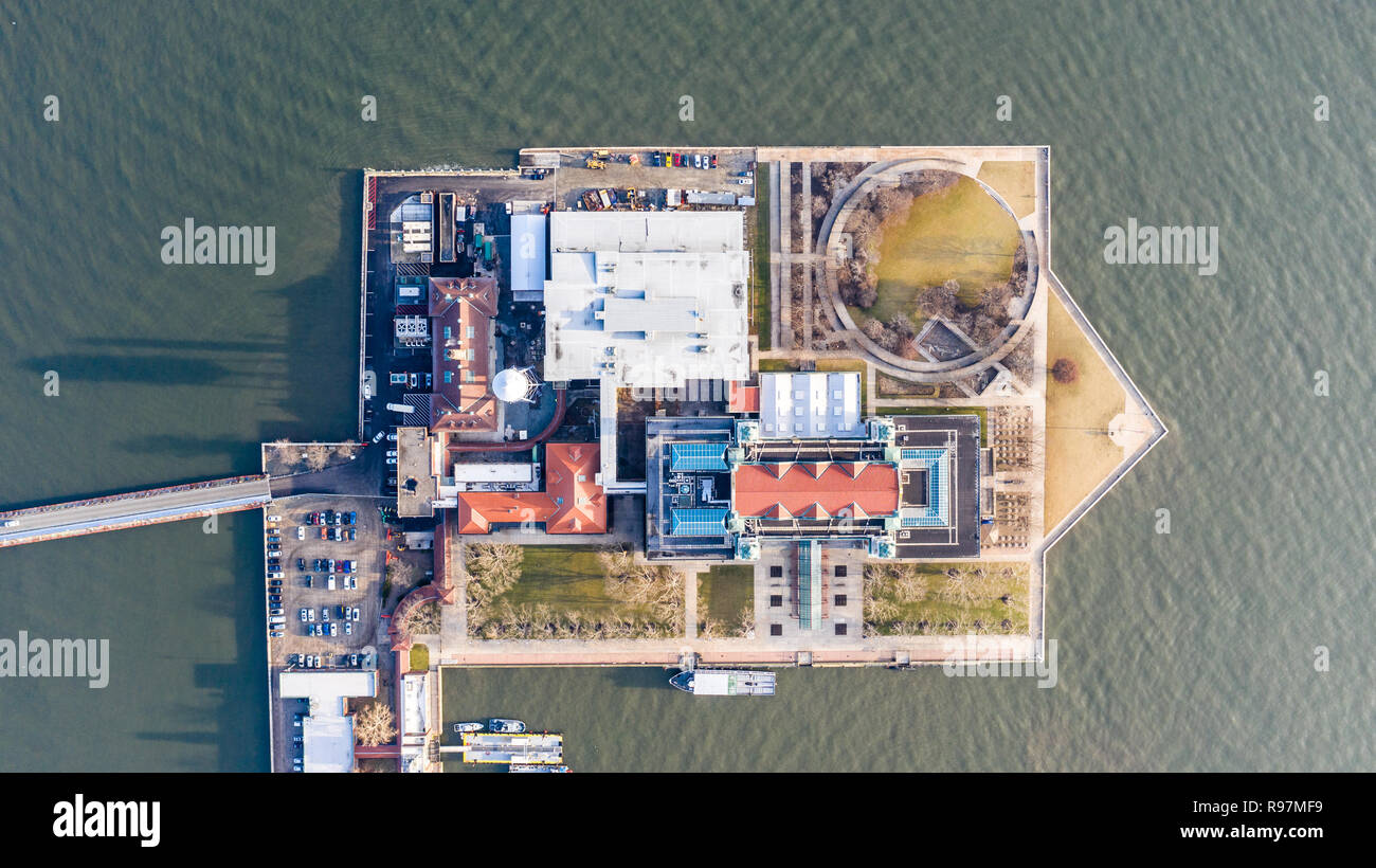 Ellis Island, New York City, NY, USA Stockfoto