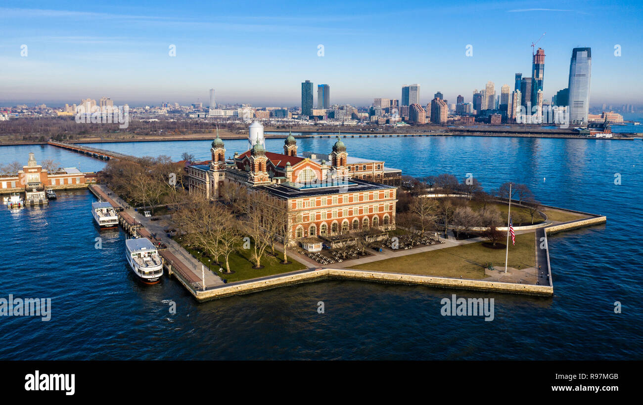 Ellis Island, New York City, NY, USA Stockfoto
