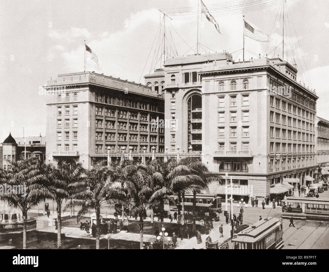 Das US Grant Hotel, San Diego, Kalifornien, Vereinigte Staaten von Amerika, C. 1915. Von Ulysses S. Grant, jr., Sohn von Präsident Ulysses S. Grant, der das Hotel nach seinem Vater benannt. Von wunderbaren Kalifornien, veröffentlicht 1915. Stockfoto