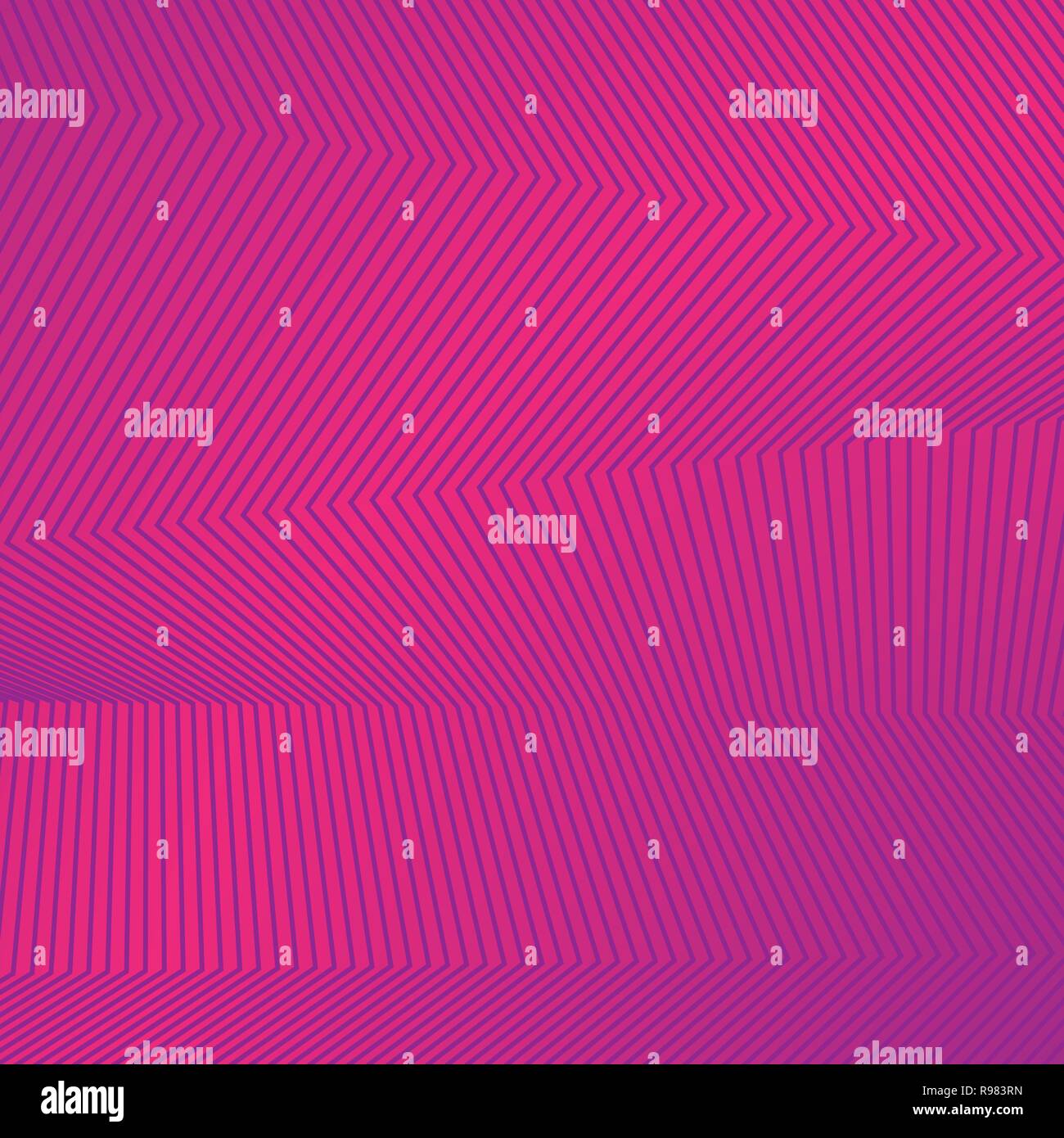 Abstrakte linearen Muster. Vector Illustration. Heller Hintergrund mit Wave Linien Stock Vektor