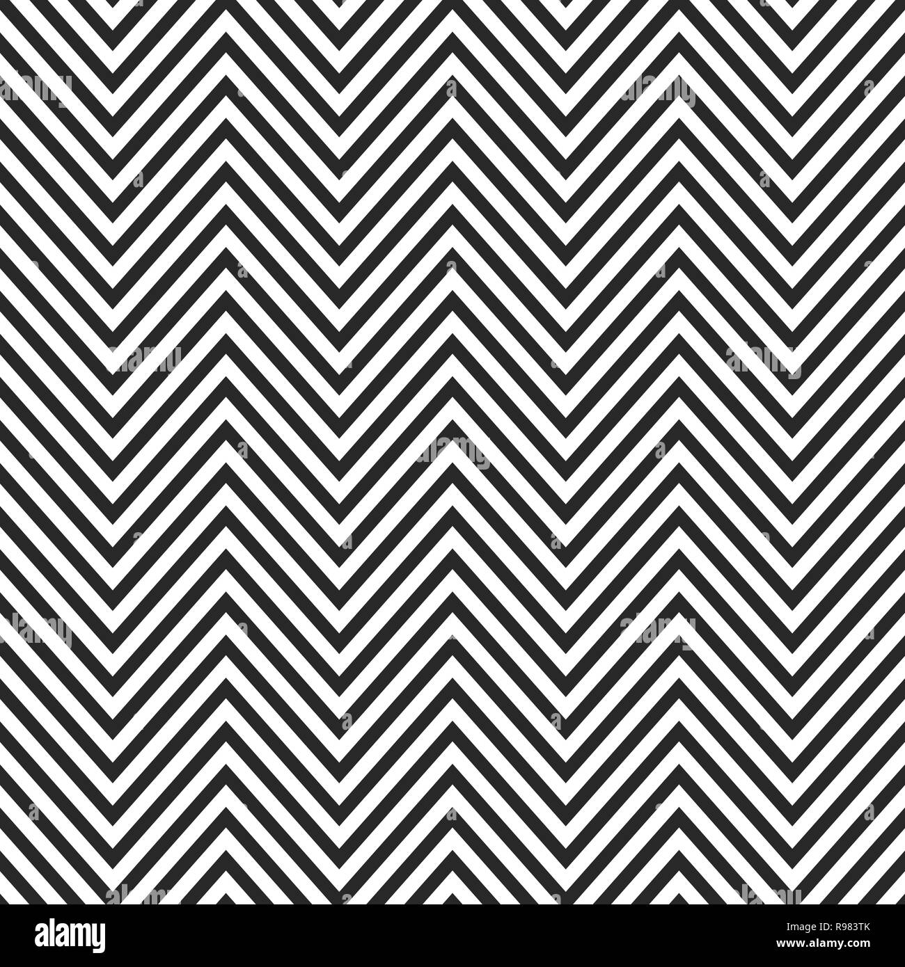 Abstrakte linearen Muster. Vector Illustration. Hintergrund mit schwarzen Linien Stock Vektor