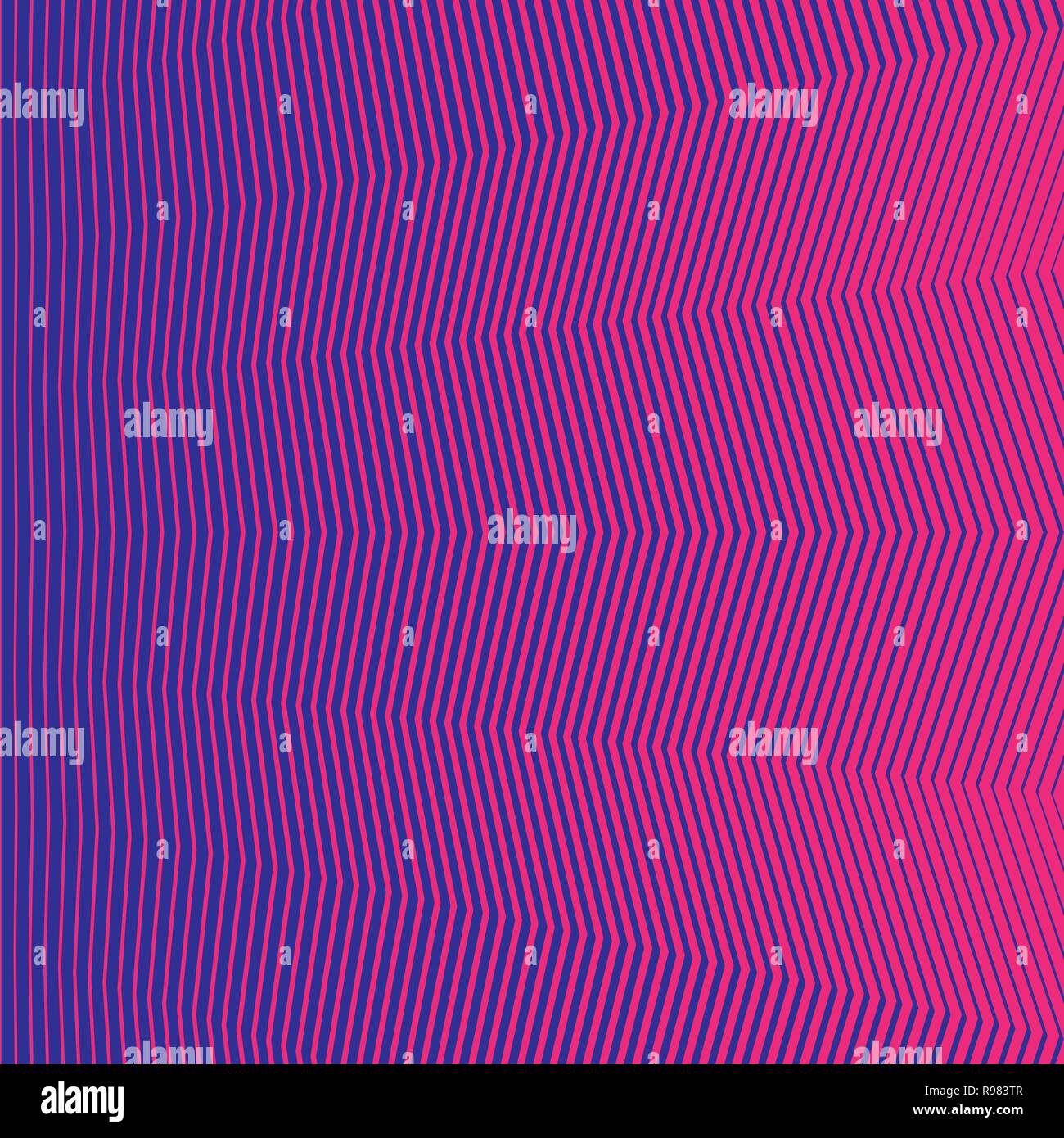 Abstrakte linearen Muster. Vector Illustration. Heller Hintergrund mit Wave Linien Stock Vektor