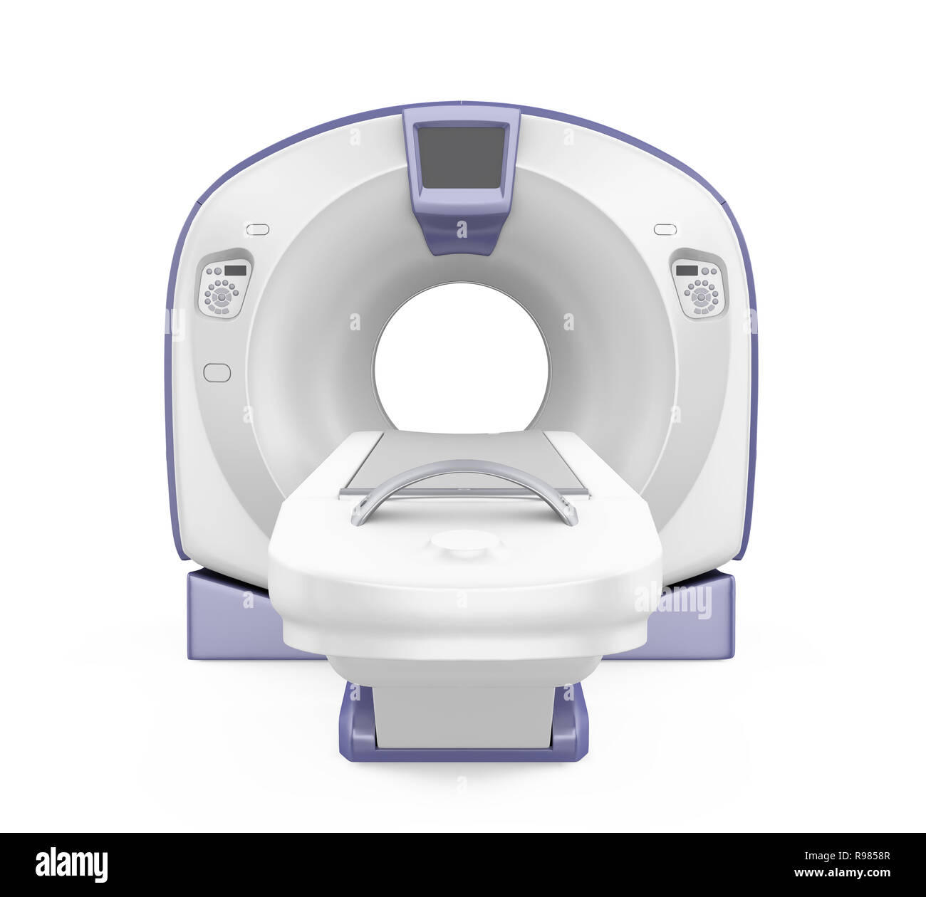 CT-Scanner Tomographie isoliert Stockfoto