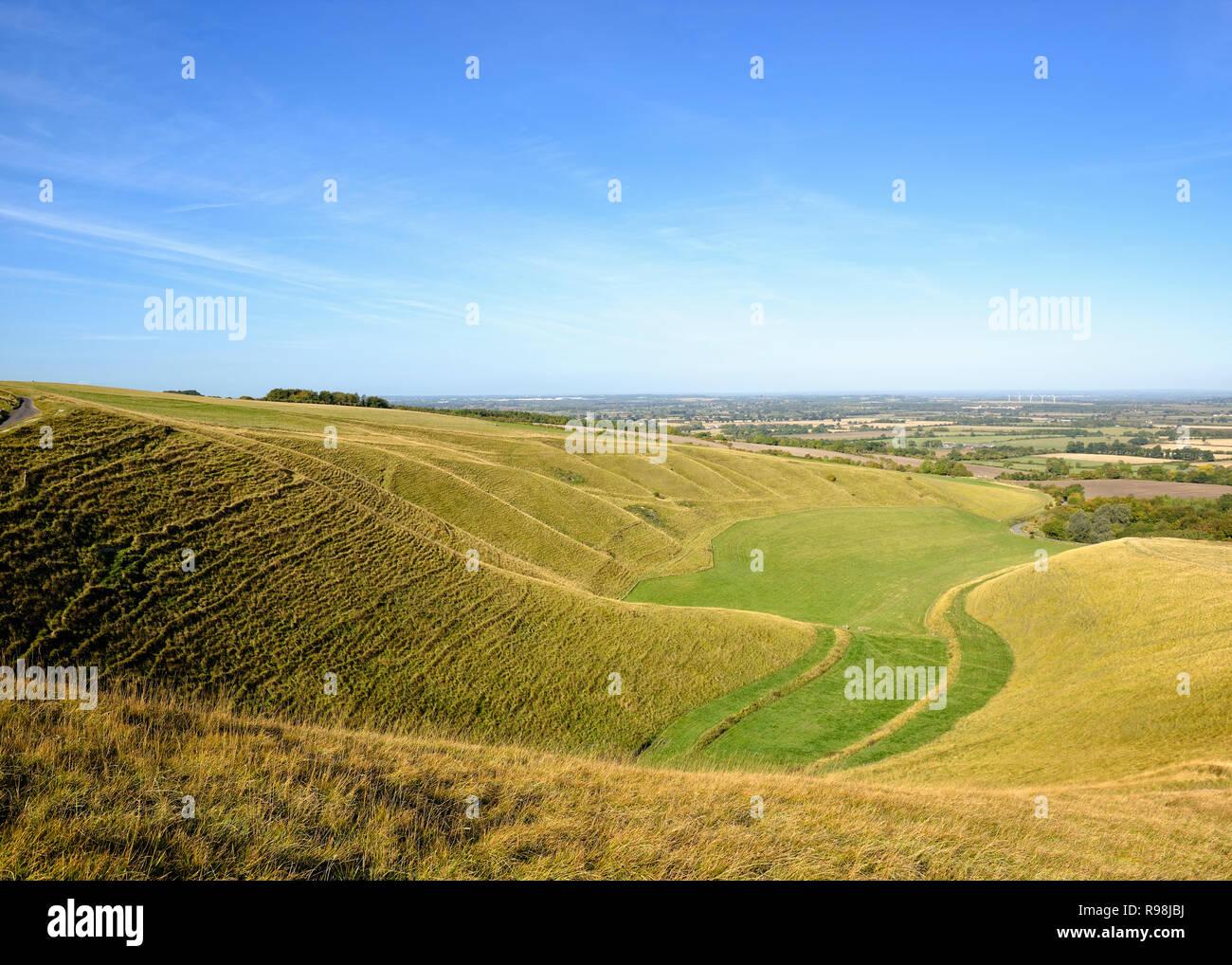 Die Krippe, Uffington, Oxfordshire, England, Vereinigtes Königreich Stockfoto