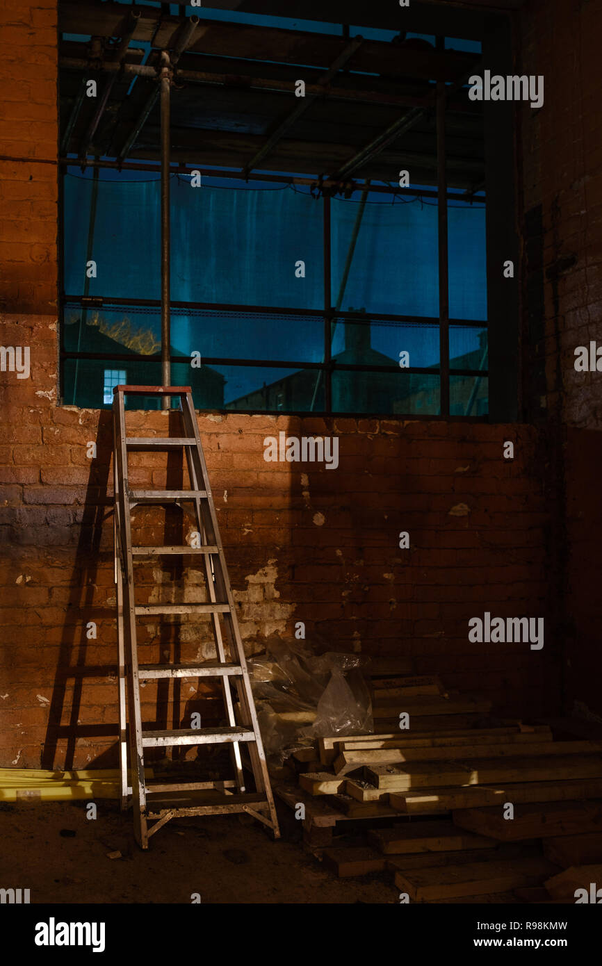 Gebäude in Arbeit Zentrum aprtments an der Union Lofts in Preston zu erstellen Stockfoto