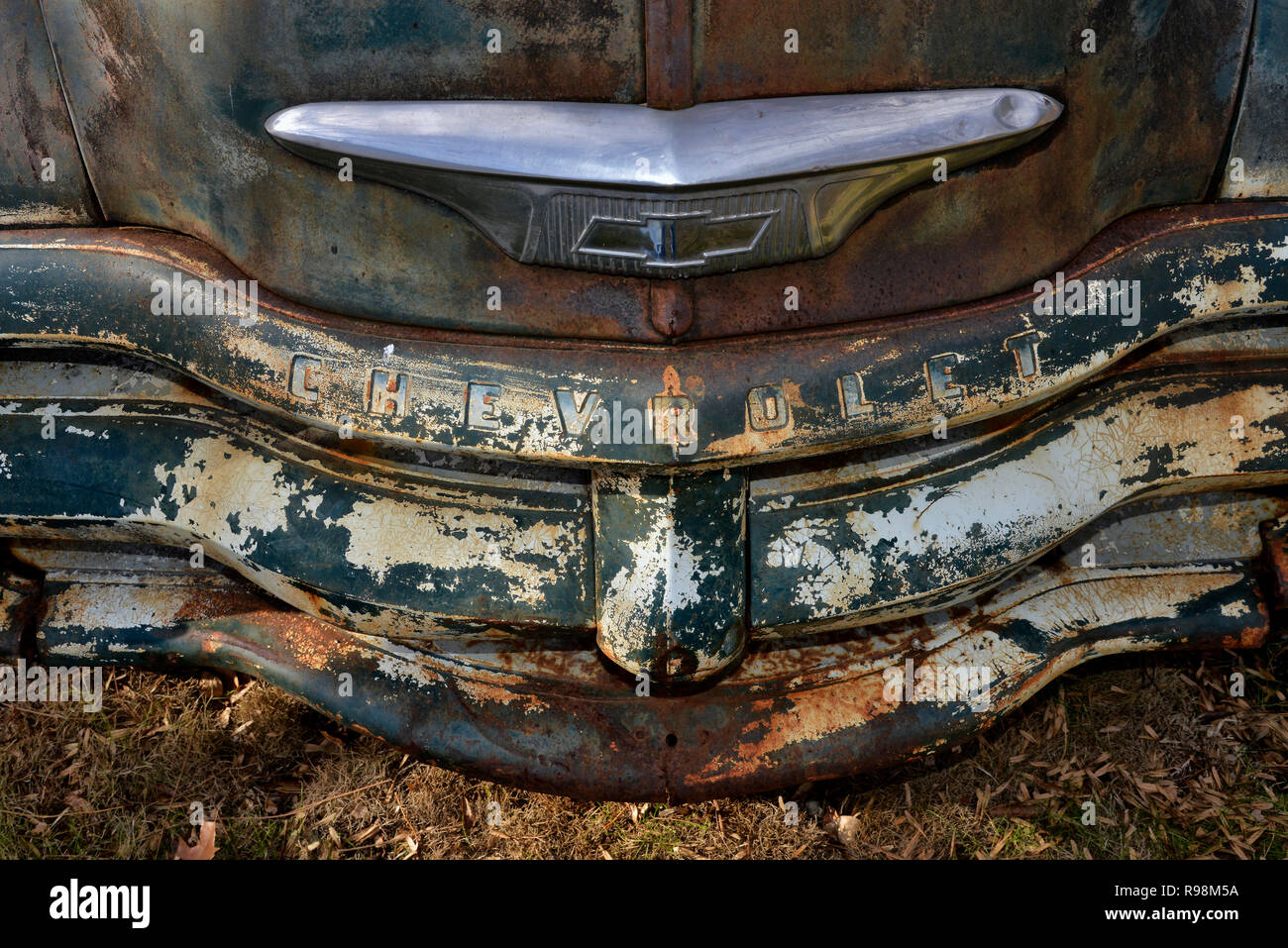 Alten Chevrolet Pickup Stockfoto