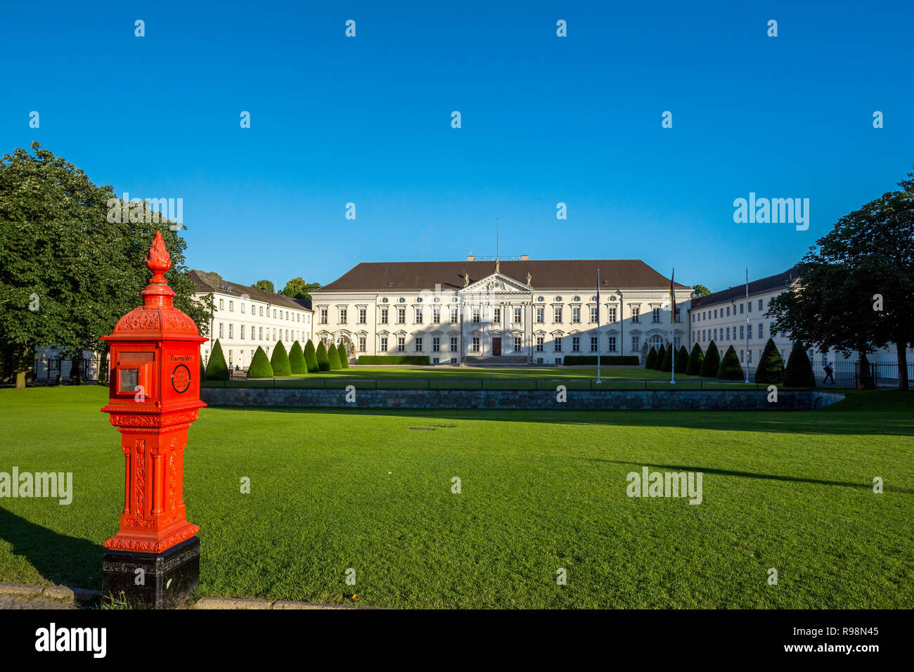 Berlin, Schloss Bellevue, Deutschland Stockfoto