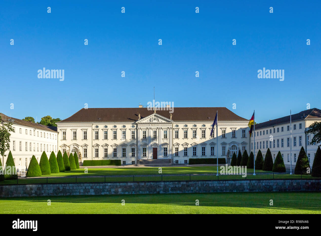 Berlin, Schloss Bellevue, Deutschland Stockfoto