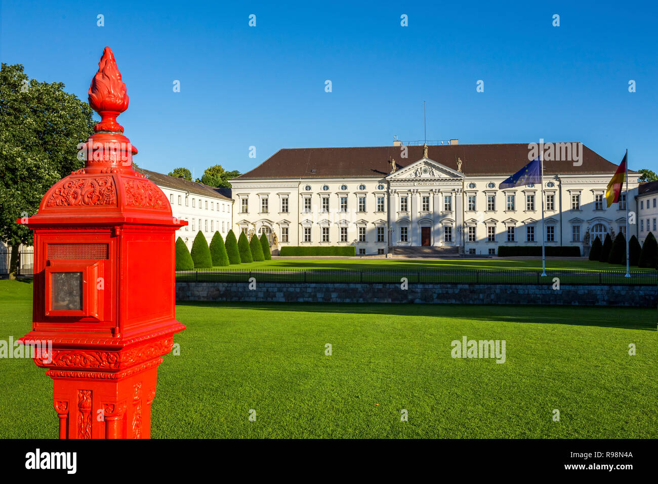 Berlin, Schloss Bellevue, Deutschland Stockfoto