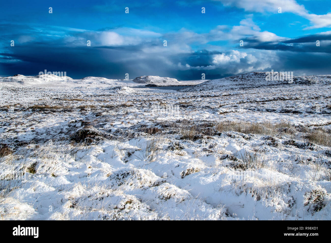 Landschaft auf der Insel Lewis, Schottland, Großbritannien Stockfoto