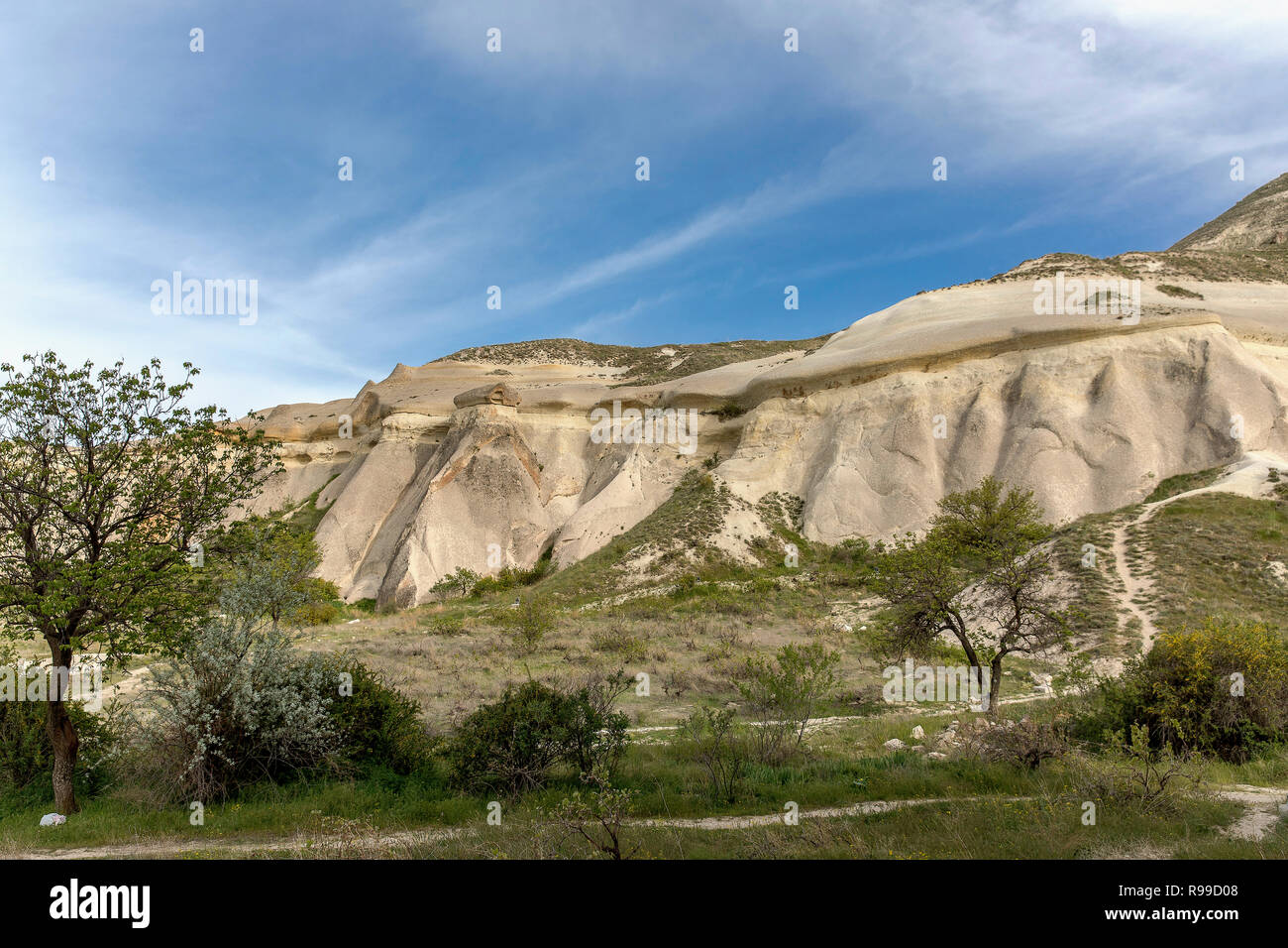 Türkei kapadokya unter dem Namen Simon Paşabağları anderen natürlichen vulkanischen Formationen im Tal. Stockfoto