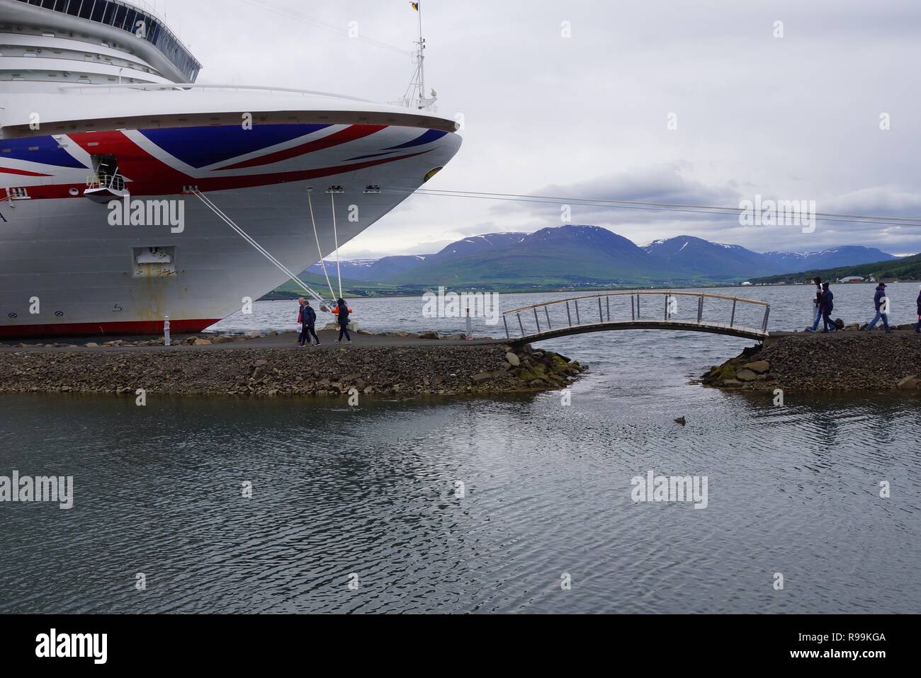 Island. Spiele der Throne region Stockfoto