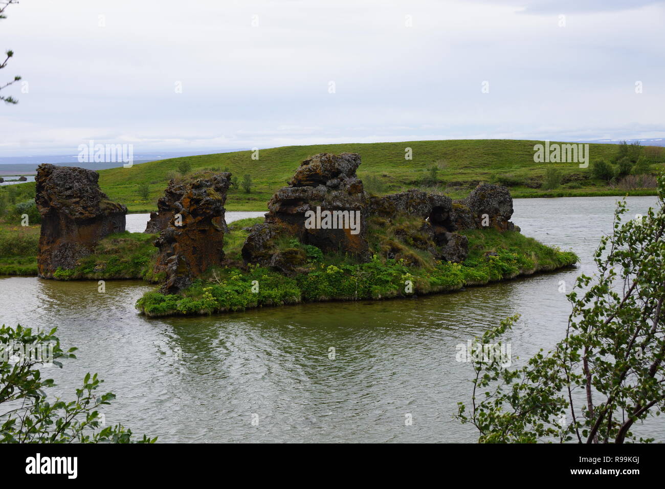 Island. Spiele der Throne region Stockfoto