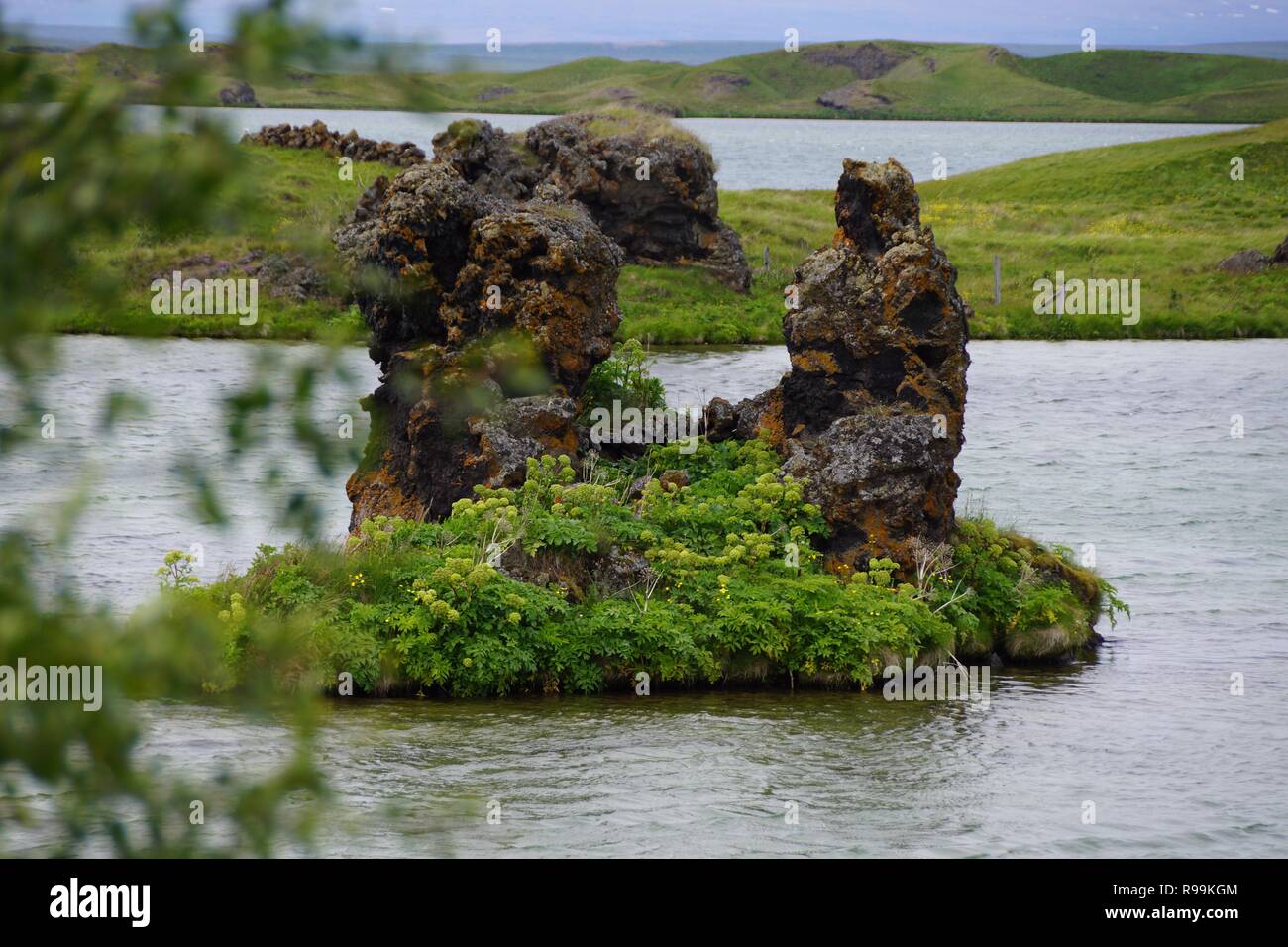 Island. Spiele der Throne region Stockfoto