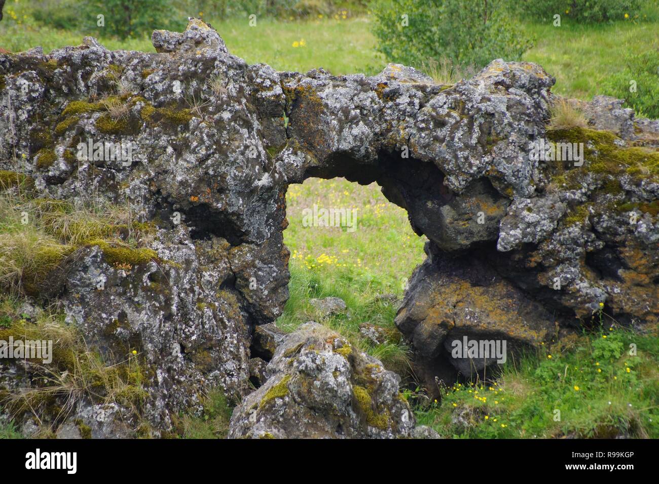 Island. Spiele der Throne region Stockfoto