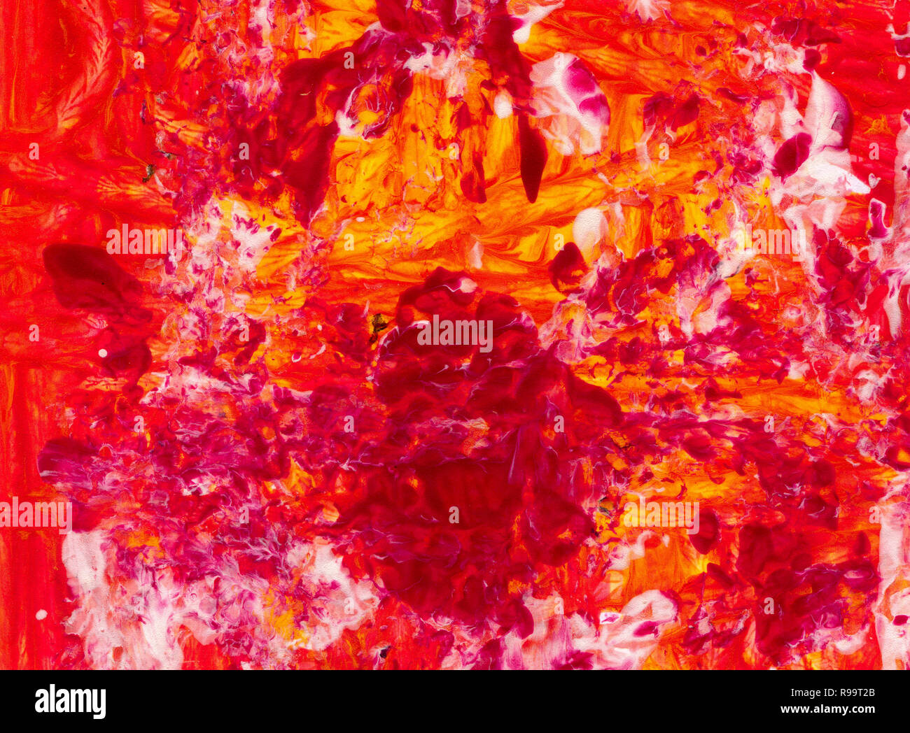 Abstrakter Kunst. die kreative Hand gemalten Hintergrund, Hintergrundbild, Textur. Stockfoto