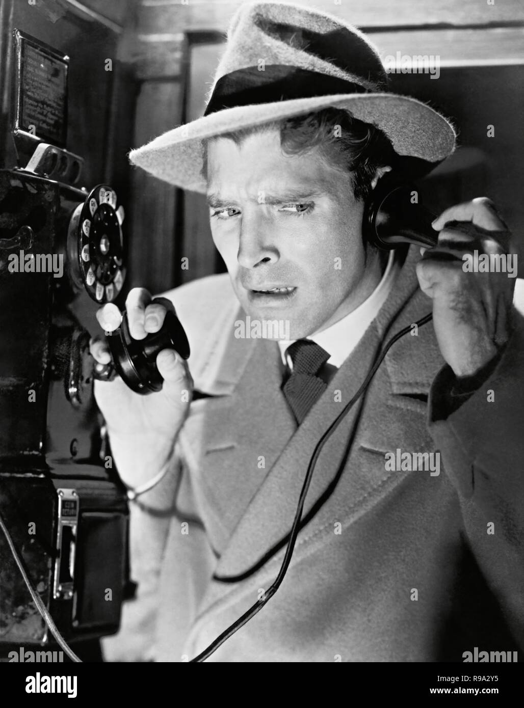 Original Film Titel: SORRY falsche Nummer. Englischer Titel: SORRY falsche Nummer. Jahr: 1948. Regie: Anatole Litvak. Stars: Burt Lancaster. Quelle: Paramount Pictures/Album Stockfoto