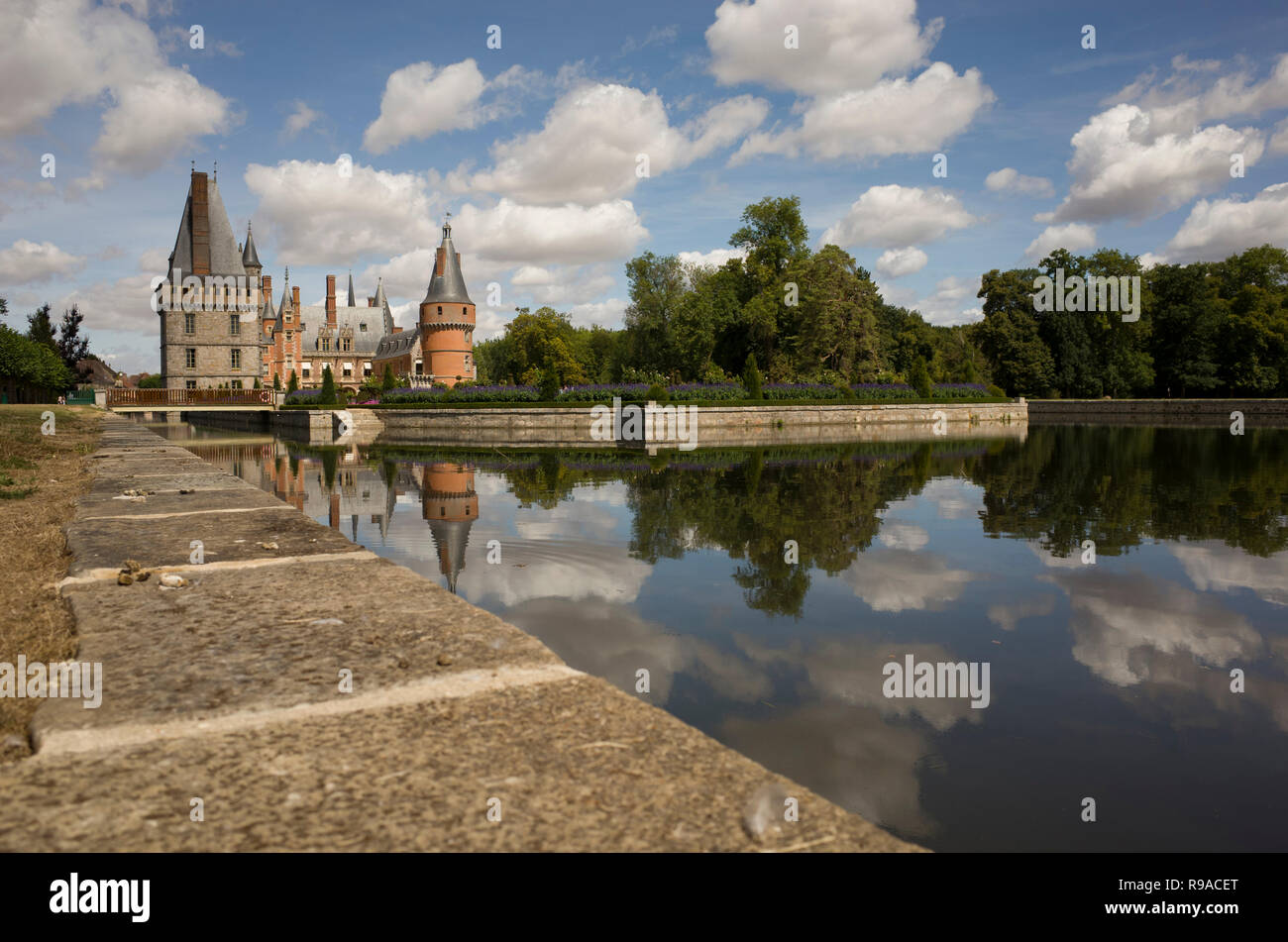 Chateau de Maintenon, Eure-et-Loir Abteilung, Region Centre, Frankreich, Europa Stockfoto