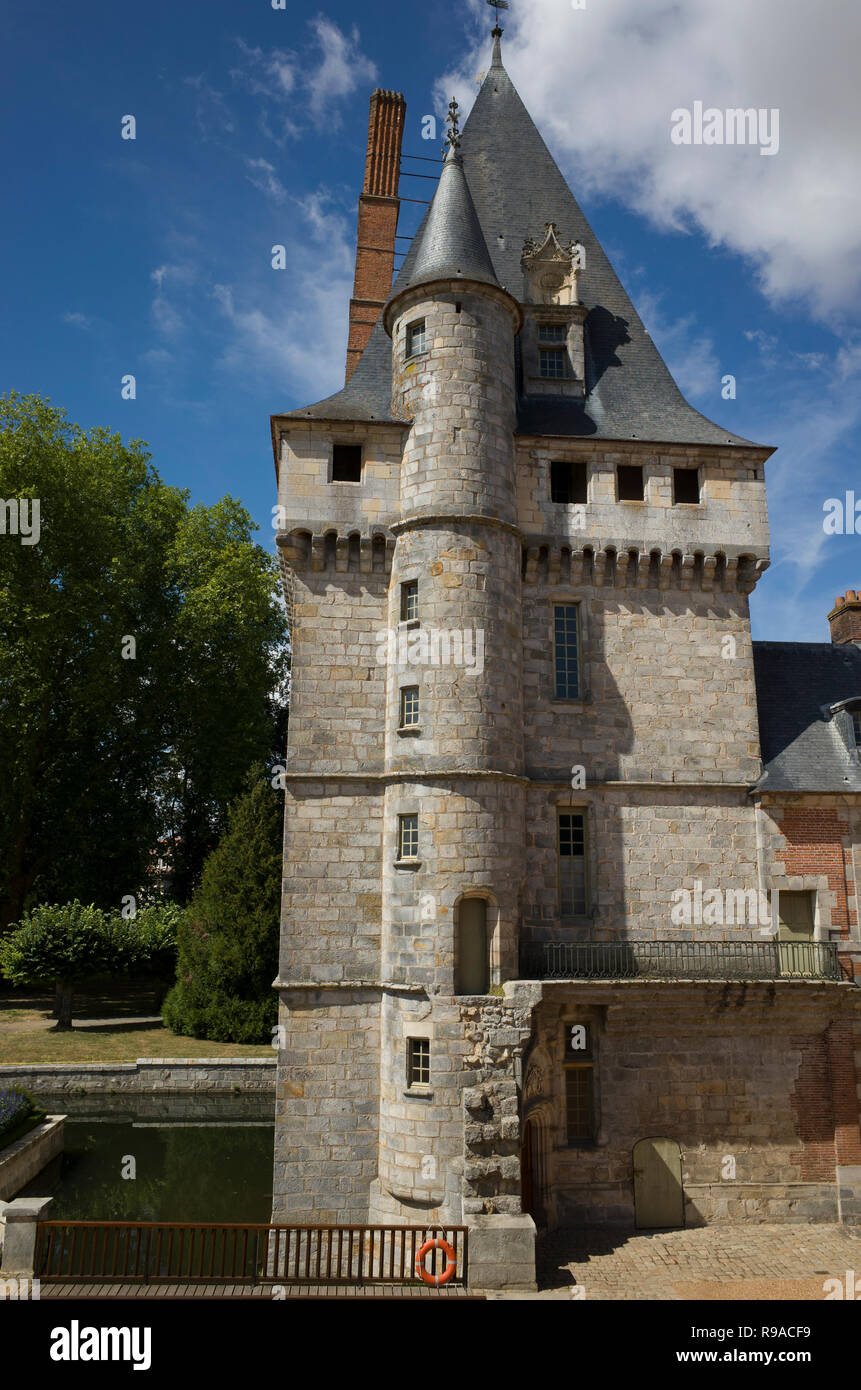 Chateau de Maintenon, Eure-et-Loir Abteilung, Region Centre, Frankreich, Europa Stockfoto