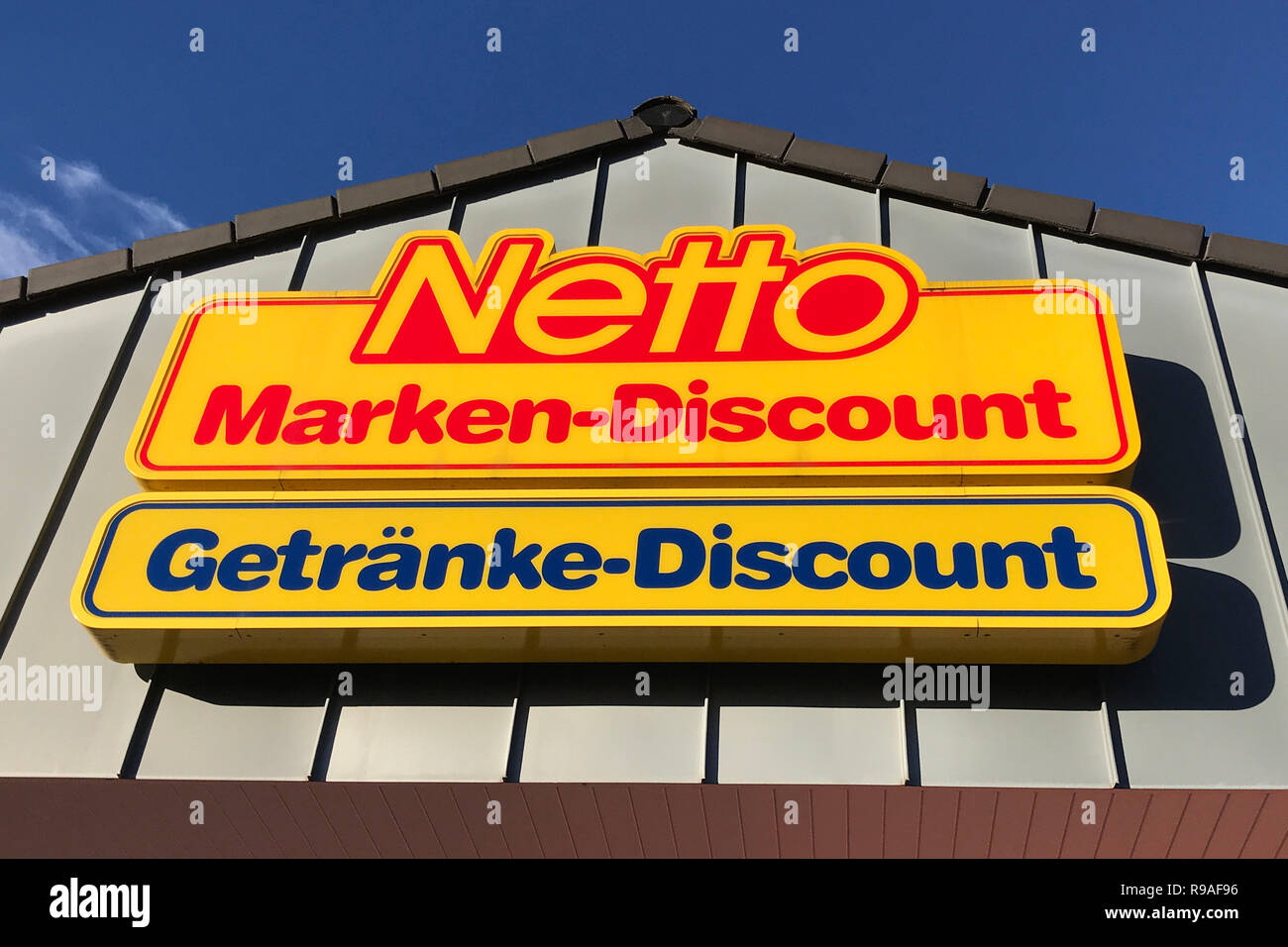 NETTO Marken discount, Zeichen, Logos, Firmenzeichen in einer Filiale