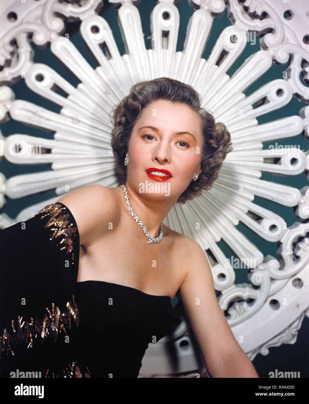 BARBARA STANWYCK. 1955. Stockfoto