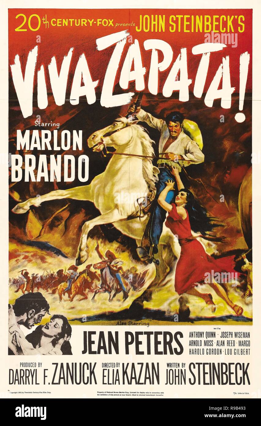 Original Film Titel: VIVA ZAPATA!. Englischer Titel: VIVA ZAPATA!. Jahr: 1952. Regie: Elia Kazan. Quelle: 20th Century Fox/Album Stockfoto