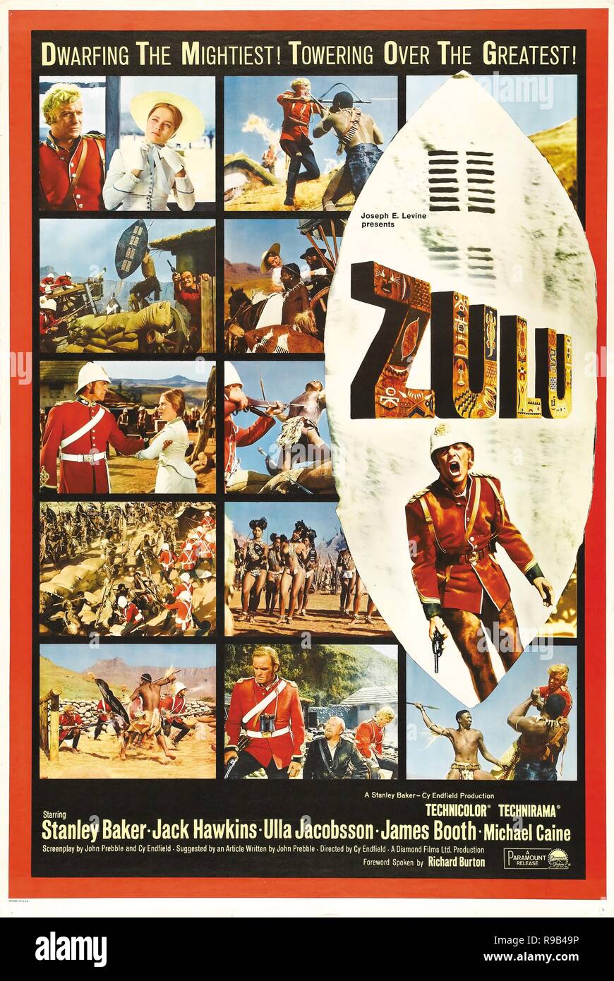 Original Film Titel: Zulu. Englischer Titel: Zulu. Jahr: 1964. Regie: CY ENDFIELD. Quelle: Paramount Pictures/Album Stockfoto